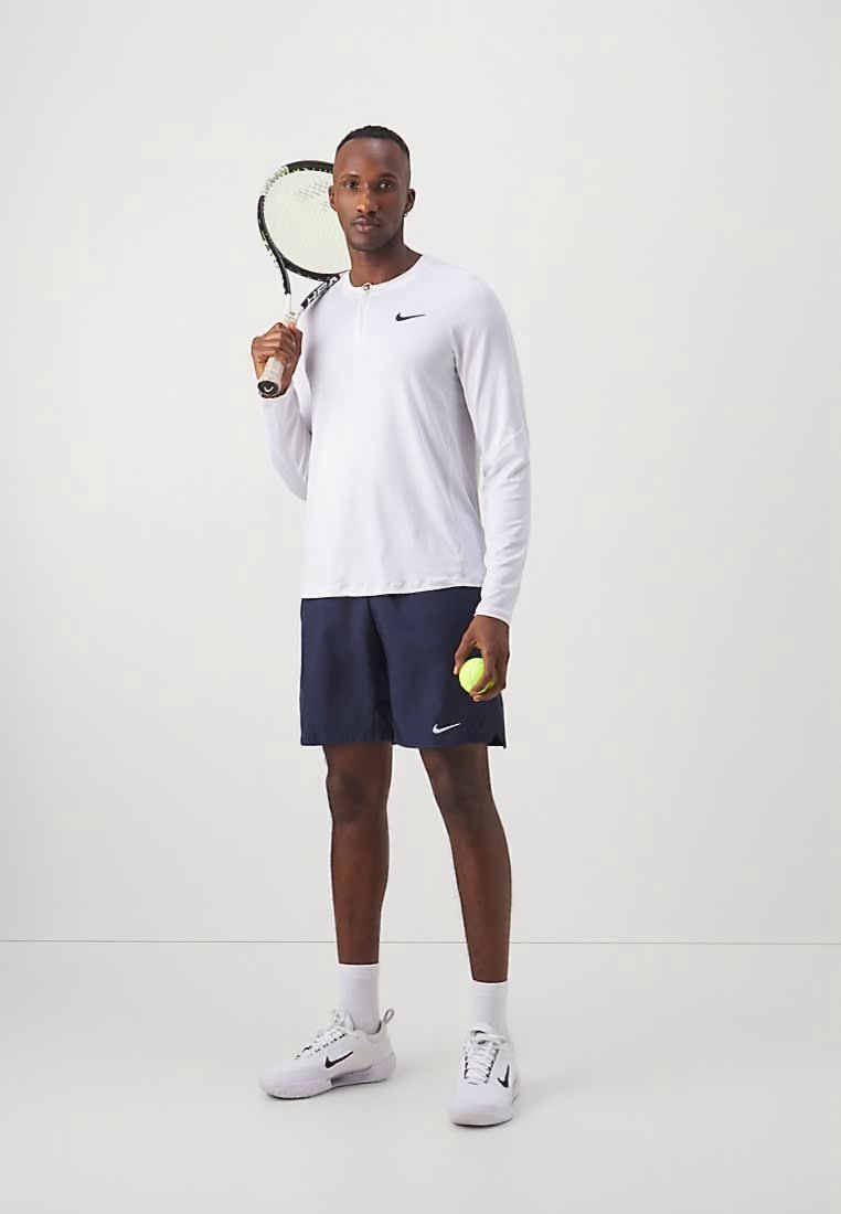 COURT VICTORY - Korte broeken - obsidian/white