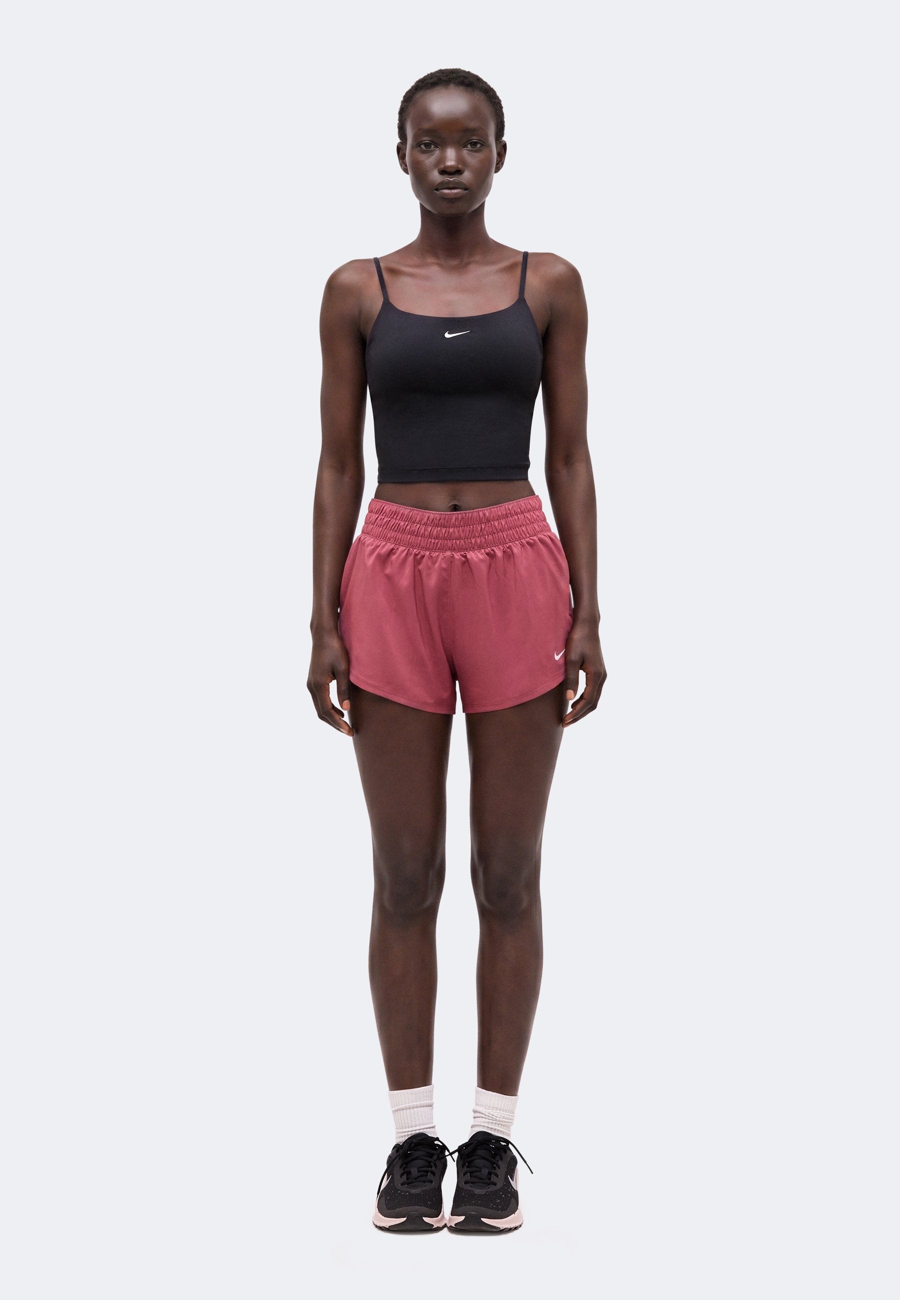ONE SHORT - Korte broeken - pink smoke/white