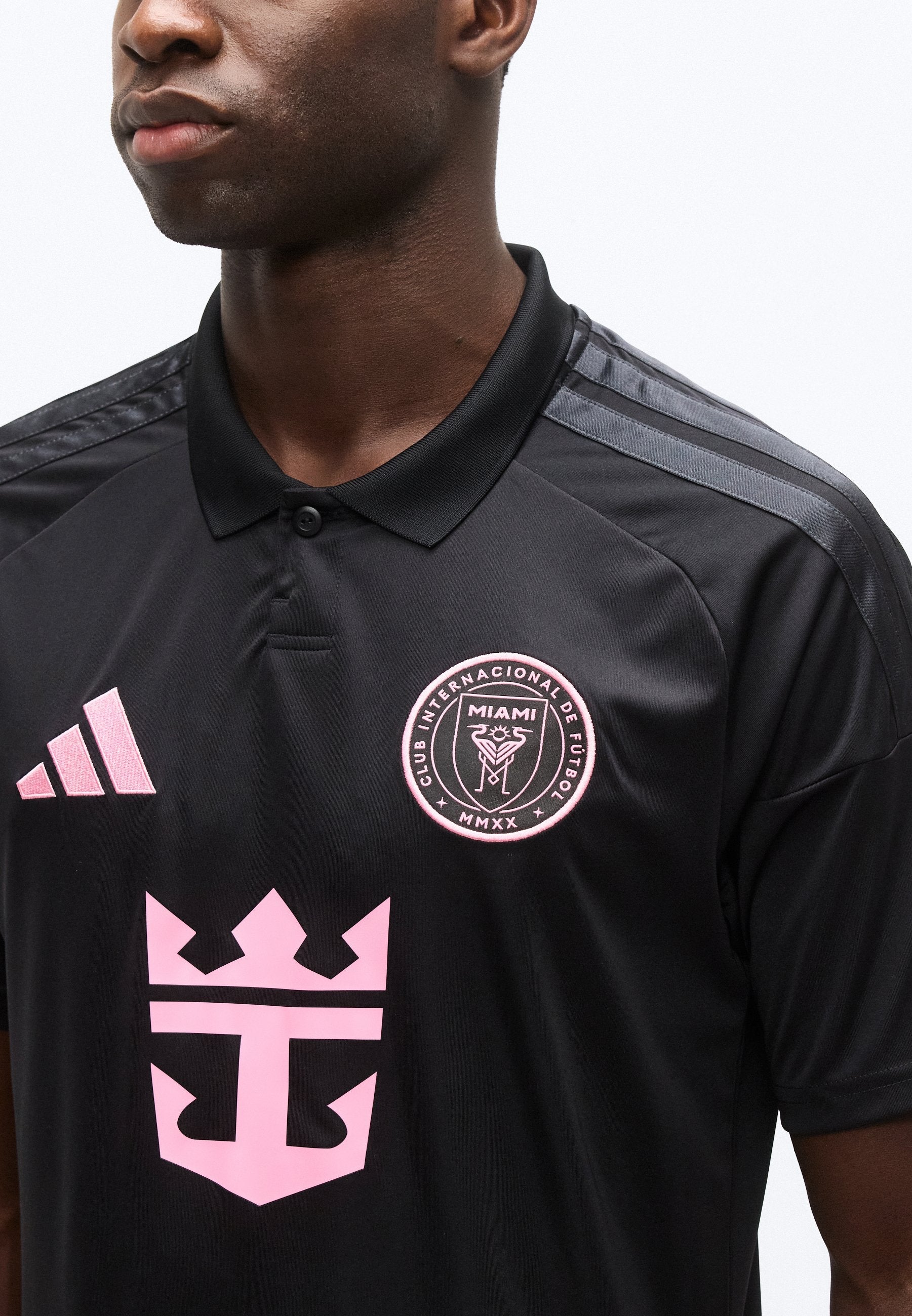 INTER MIAMI 26/27 AWAY MESSI - Voetbalshirt - black/bliss pink