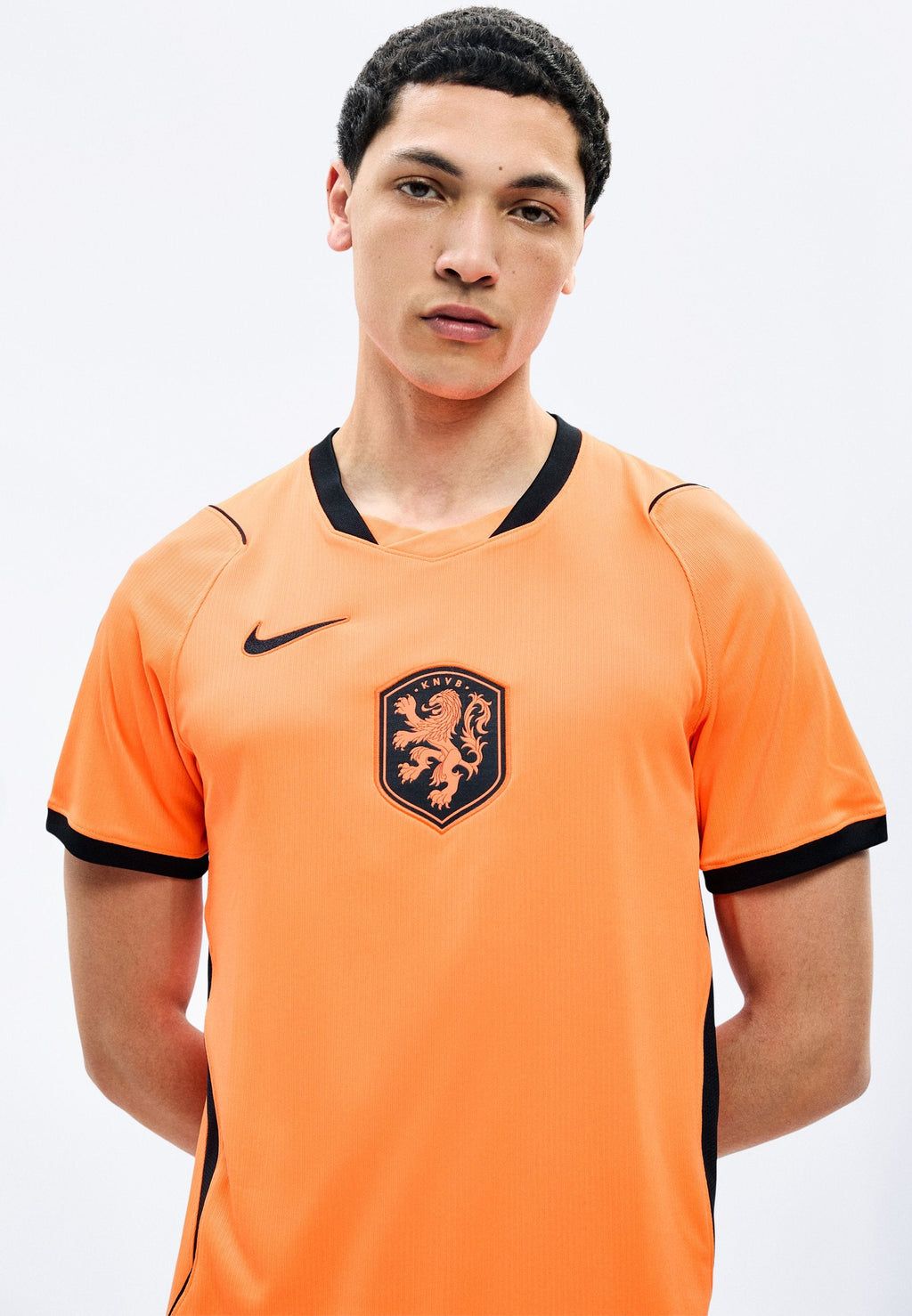 NETHERLANDS 2026/27 STADIUM HOME  - Voetbalshirt - hyper crimson/black