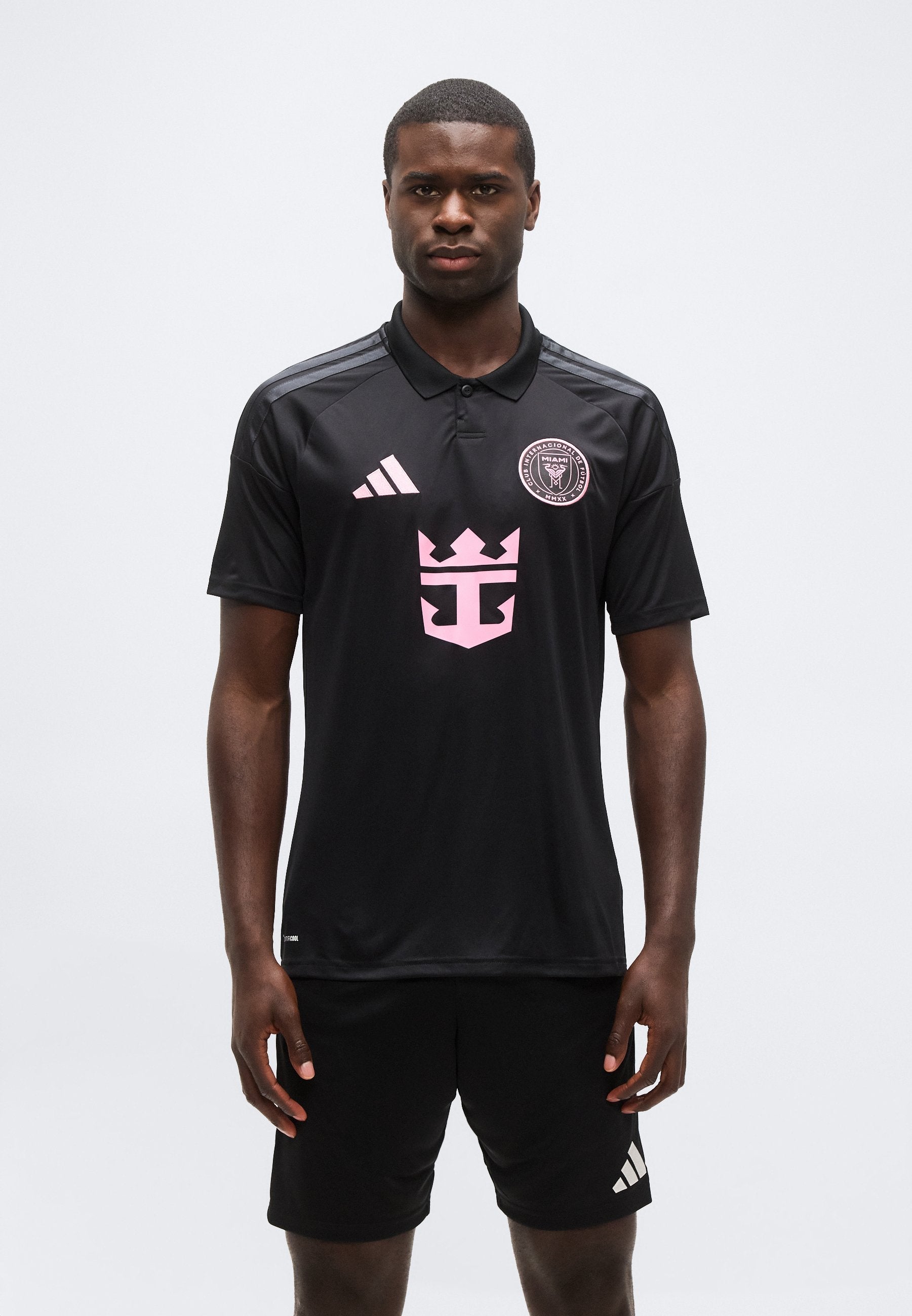 INTER MIAMI 26/27 AWAY MESSI - Voetbalshirt - black/bliss pink