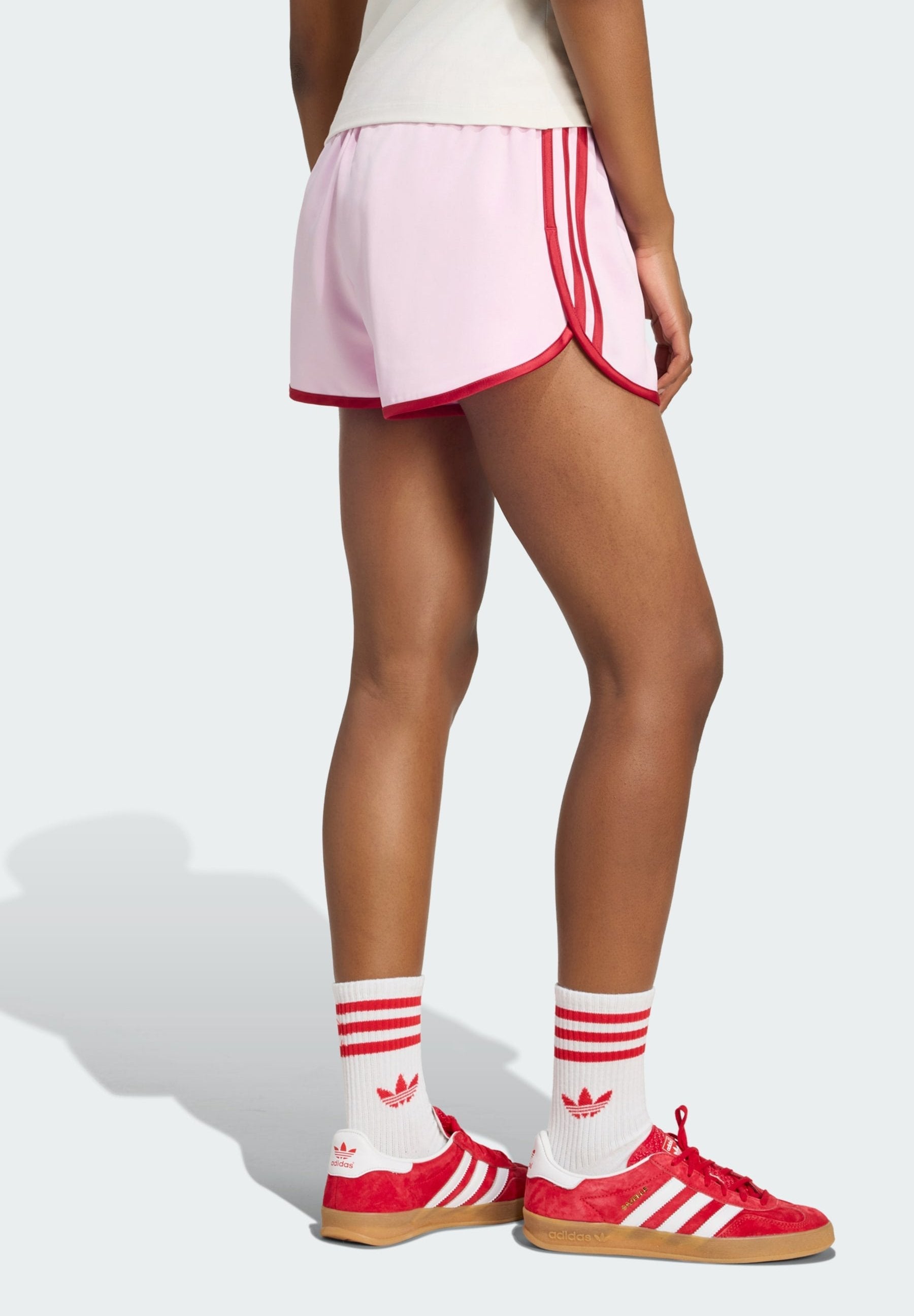 Shorts - orchid fusion/team victory red