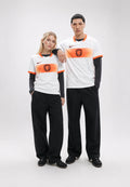 NETHERLANDS 2026/27 STADIUM AWAY  - Voetbalshirt - white/hyper crimson/black