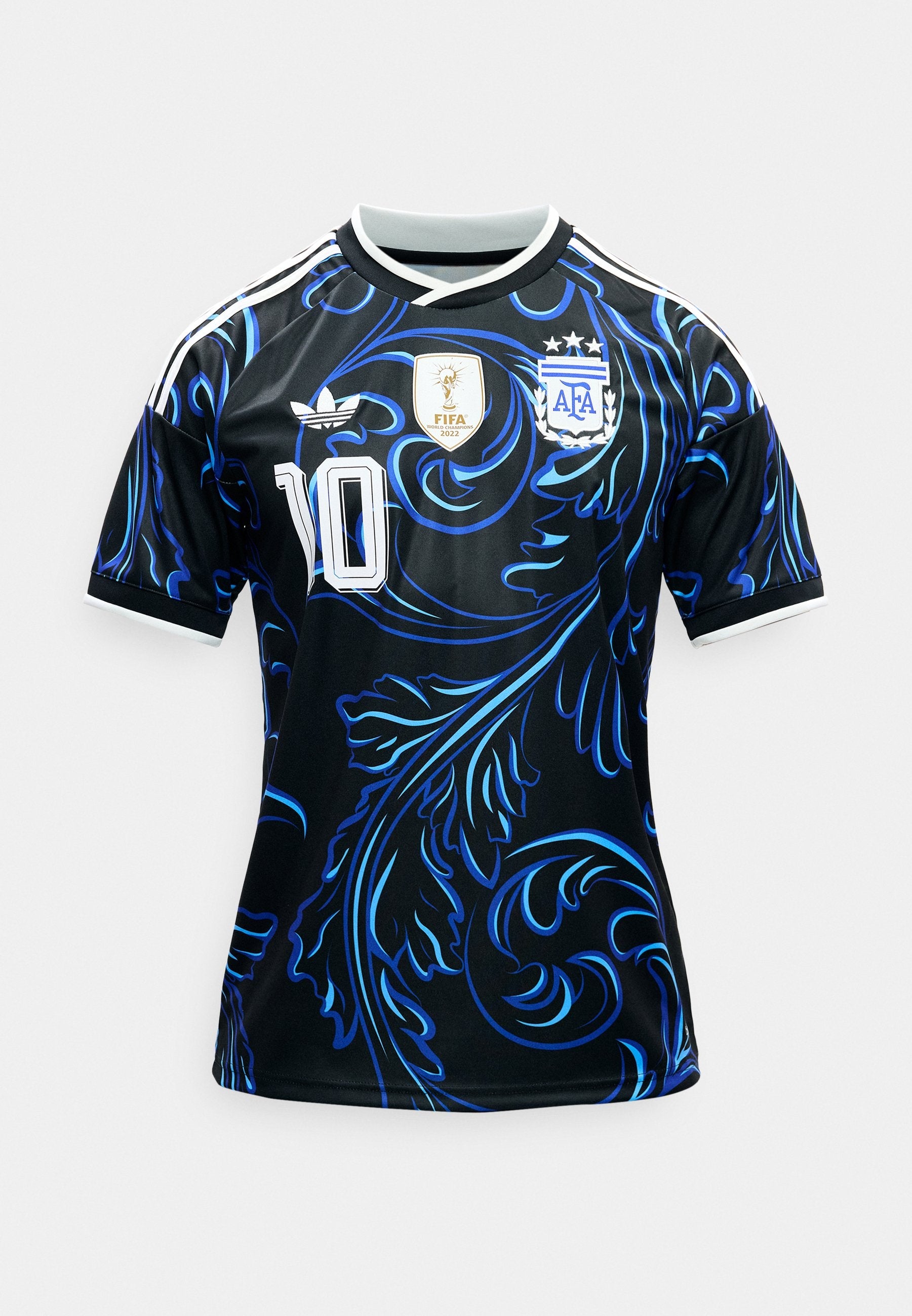 ARGENTINA 26 AWAY MESSI - Voetbalshirt - black/lucid blue/blue burst