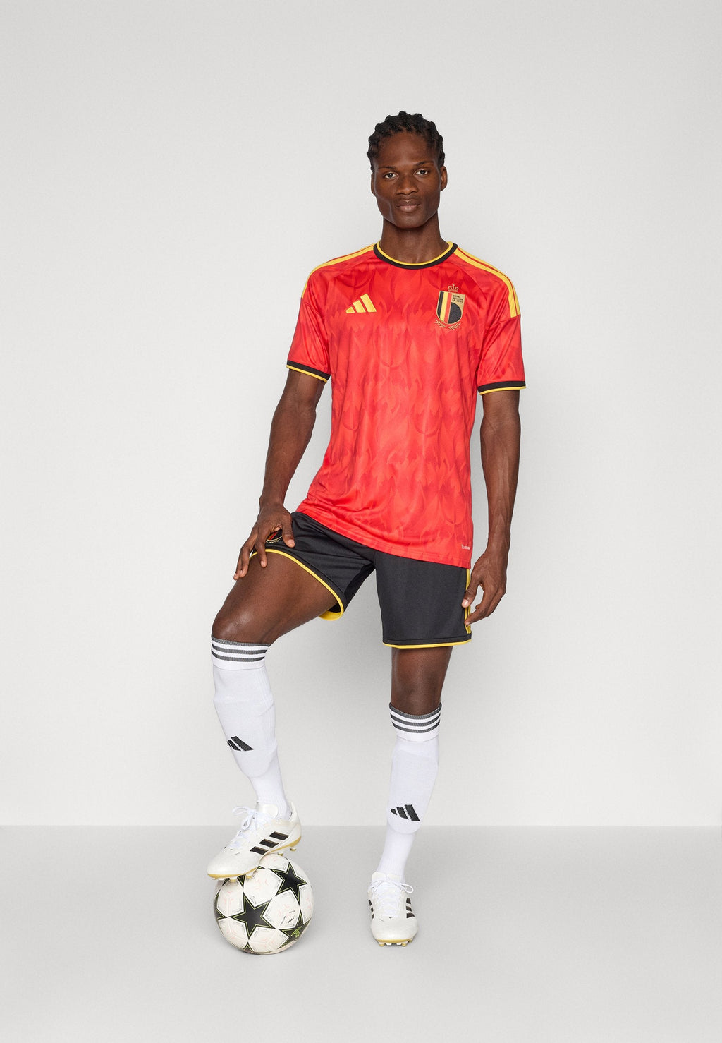 BELGIUM 26 HOME - Voetbalshirt - Land - red/bold gold-coloured