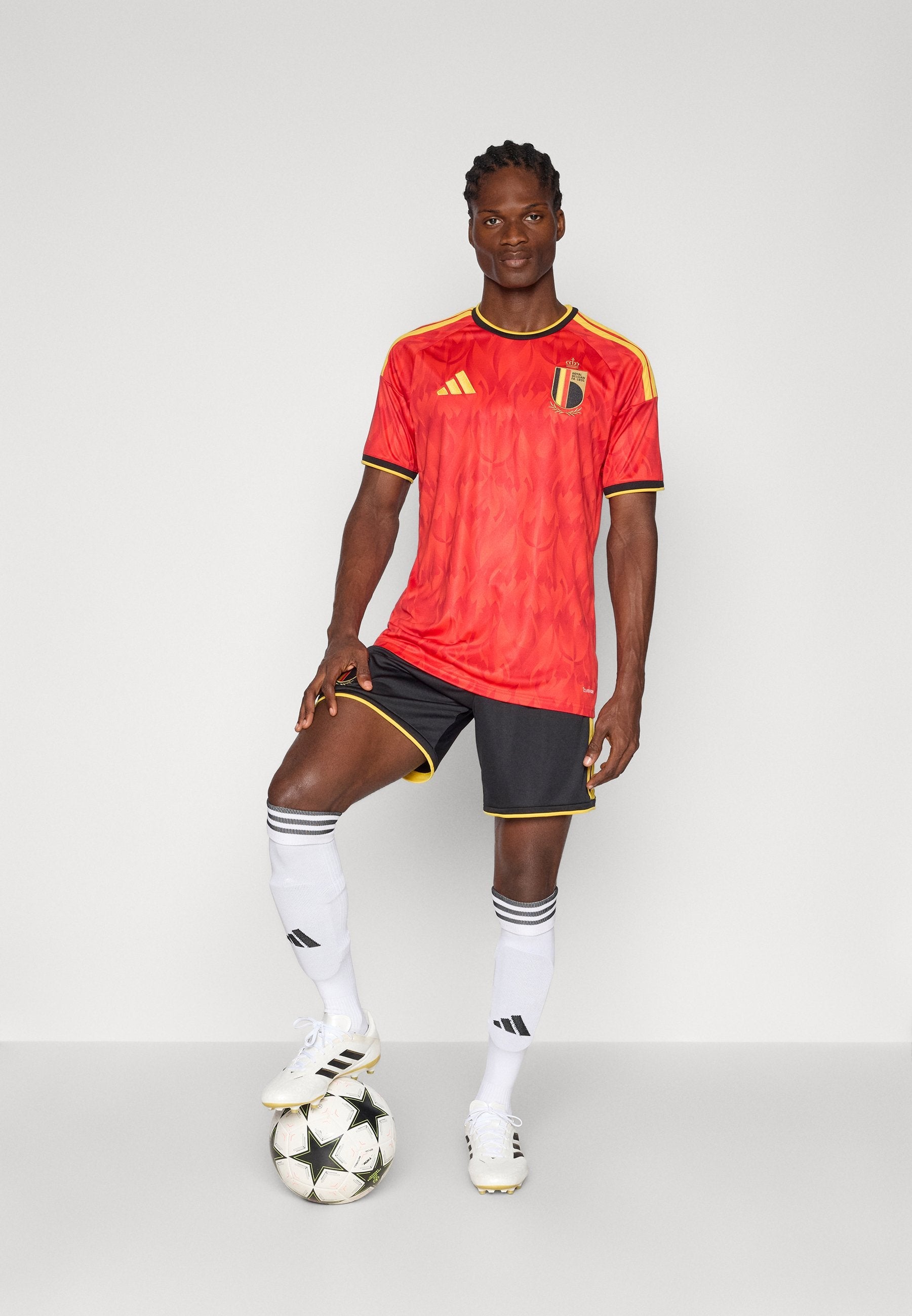 BELGIUM 26 HOME - Voetbalshirt - Land - red/bold gold-coloured