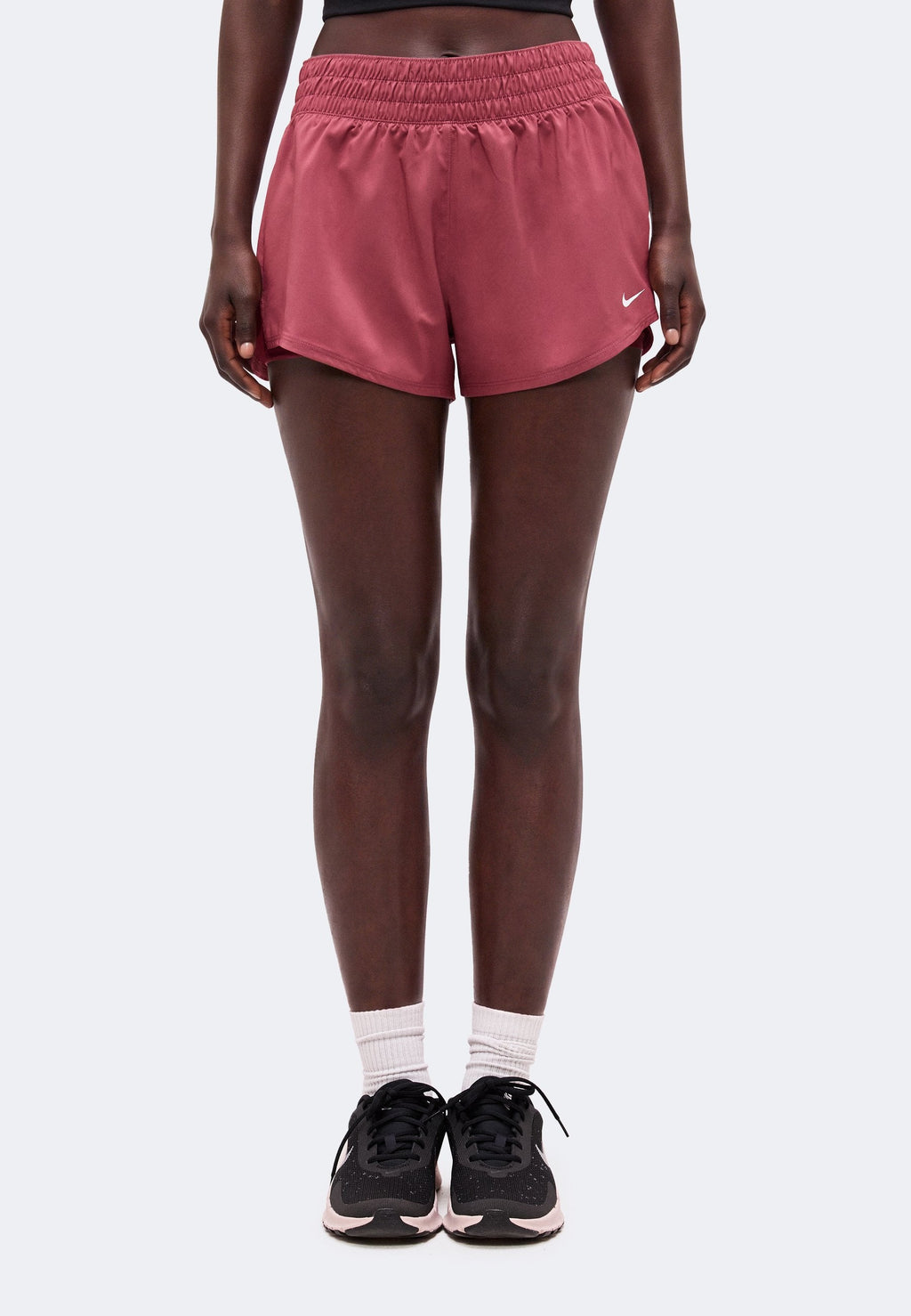 ONE SHORT - Korte broeken - pink smoke/white