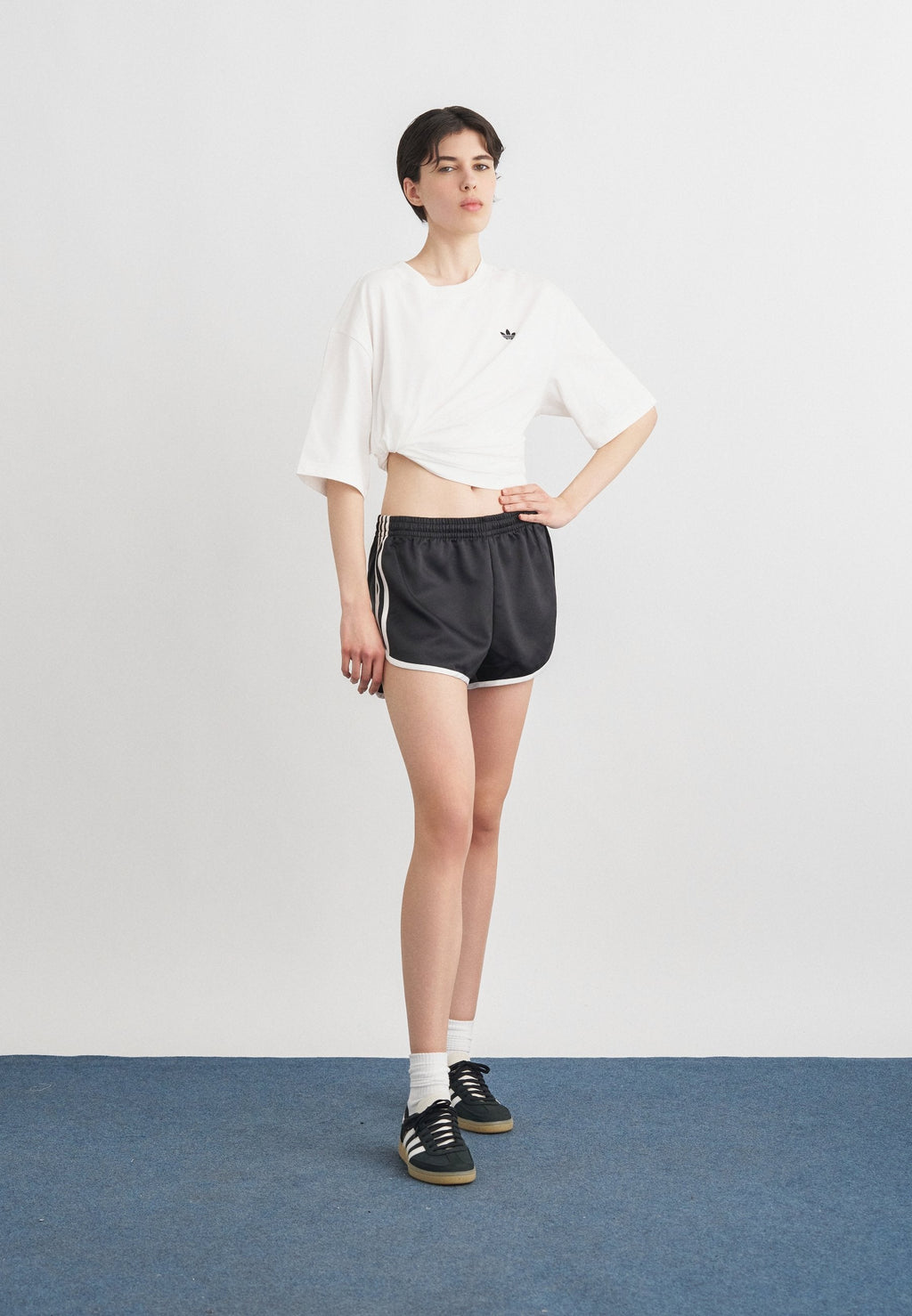 Shorts - black/white