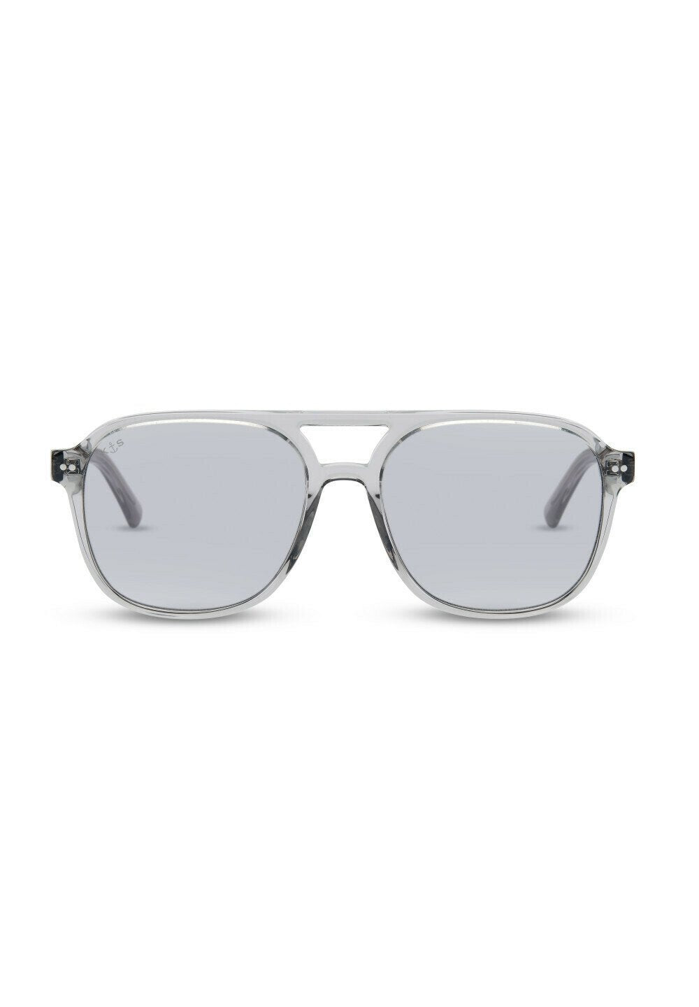 ZURICH OVERSIZE - Zonnebril - transparent grey