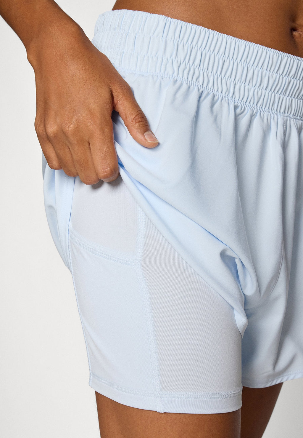 ONE SHORT - Korte broeken - blue tint