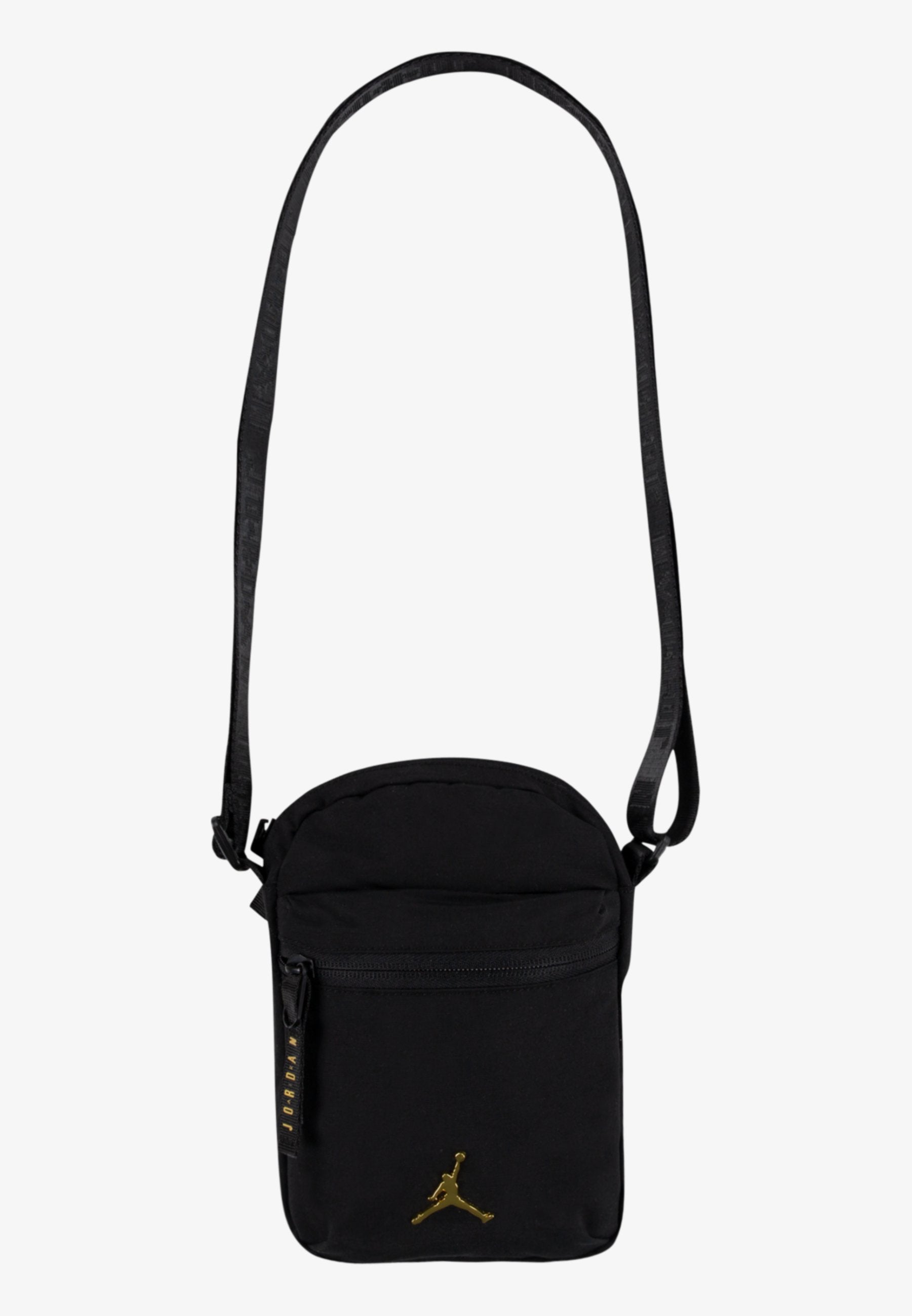 JAN UNISEX - Schoudertas - black/gold