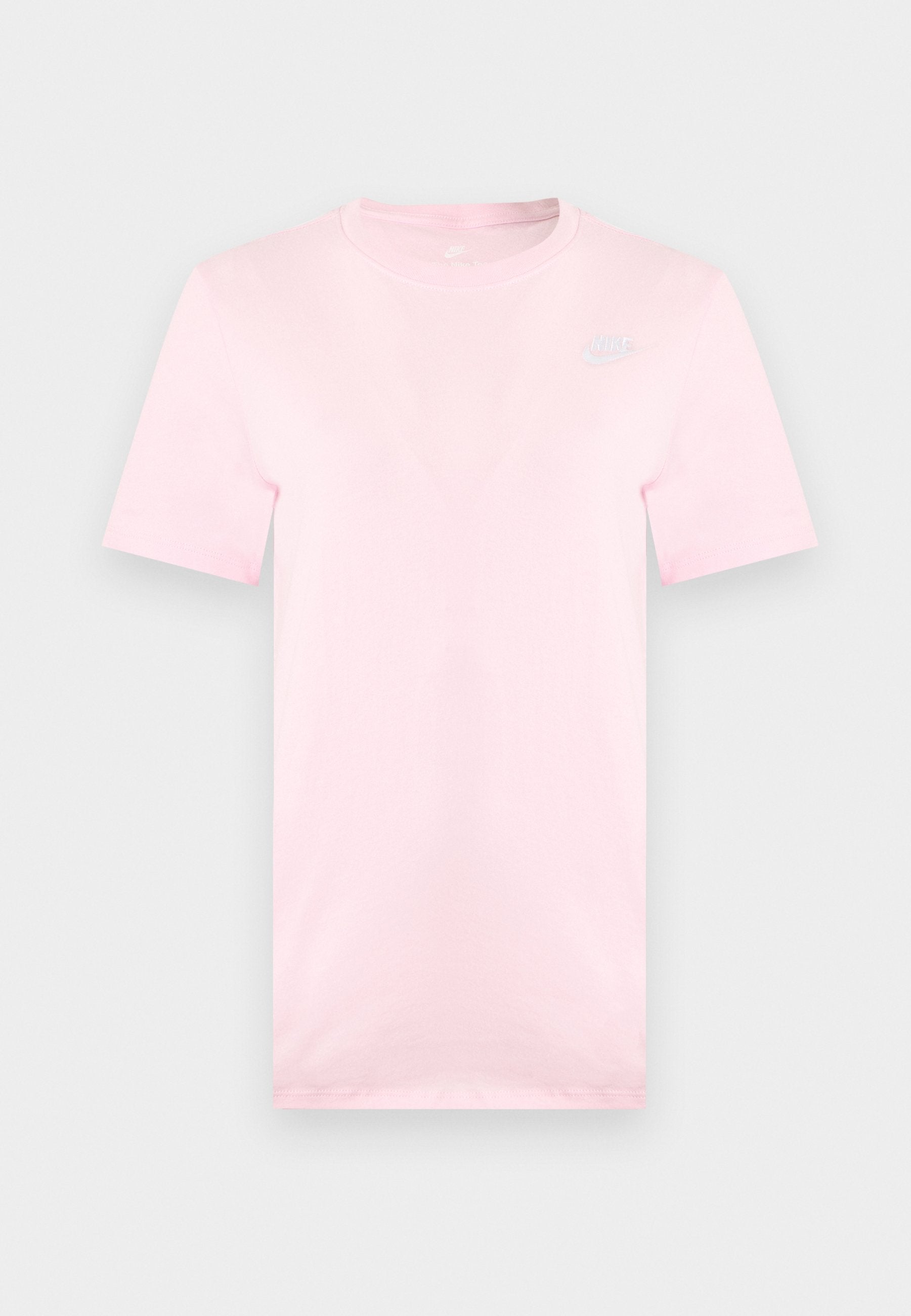 CLUB TEE - T-shirt basic - pink foam/white