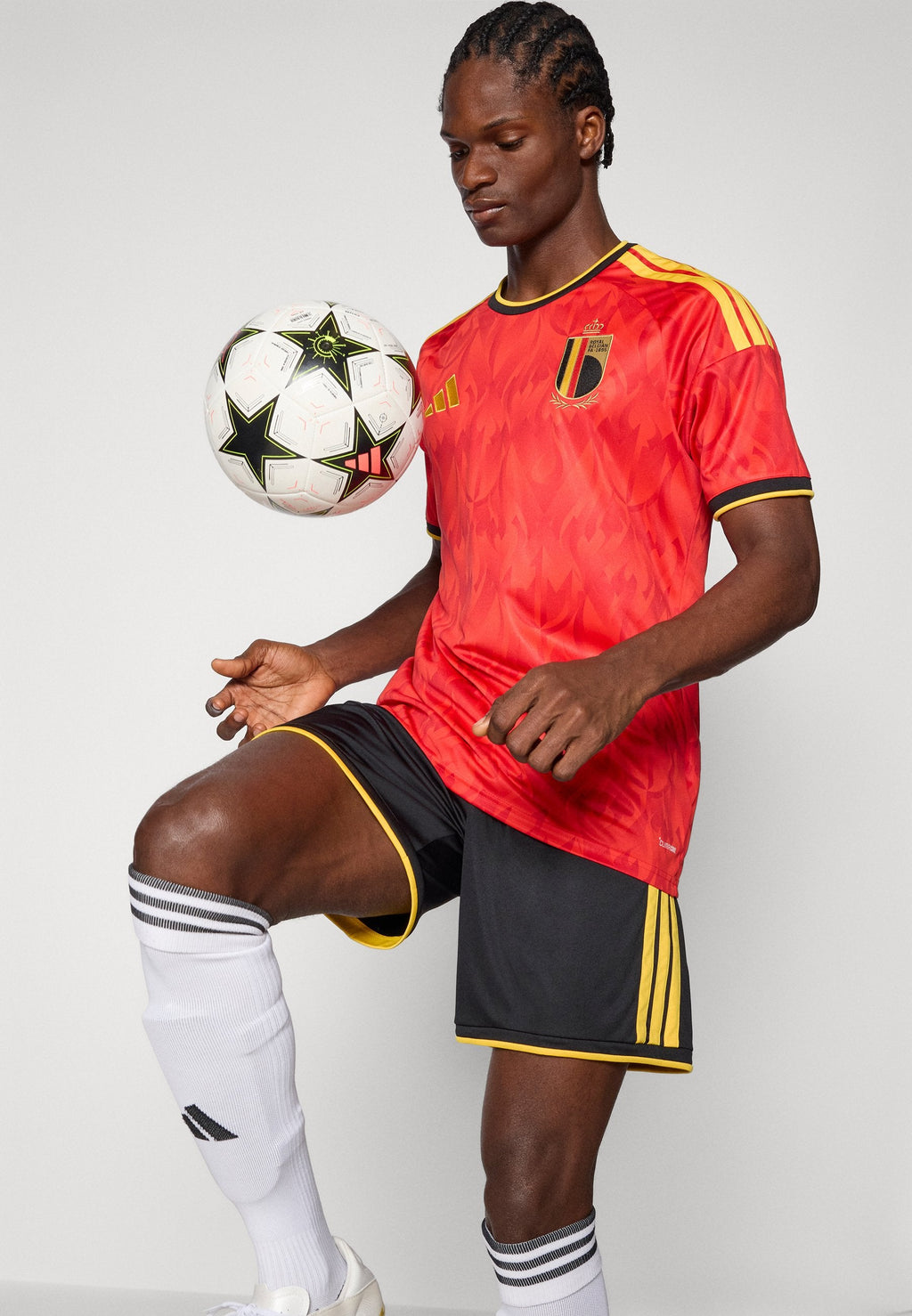 BELGIUM 26 HOME - Voetbalshirt - Land - red/bold gold-coloured