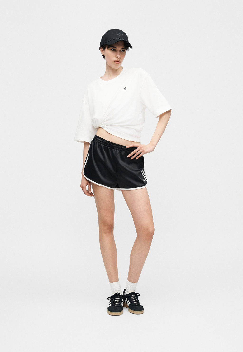 Shorts - black/white