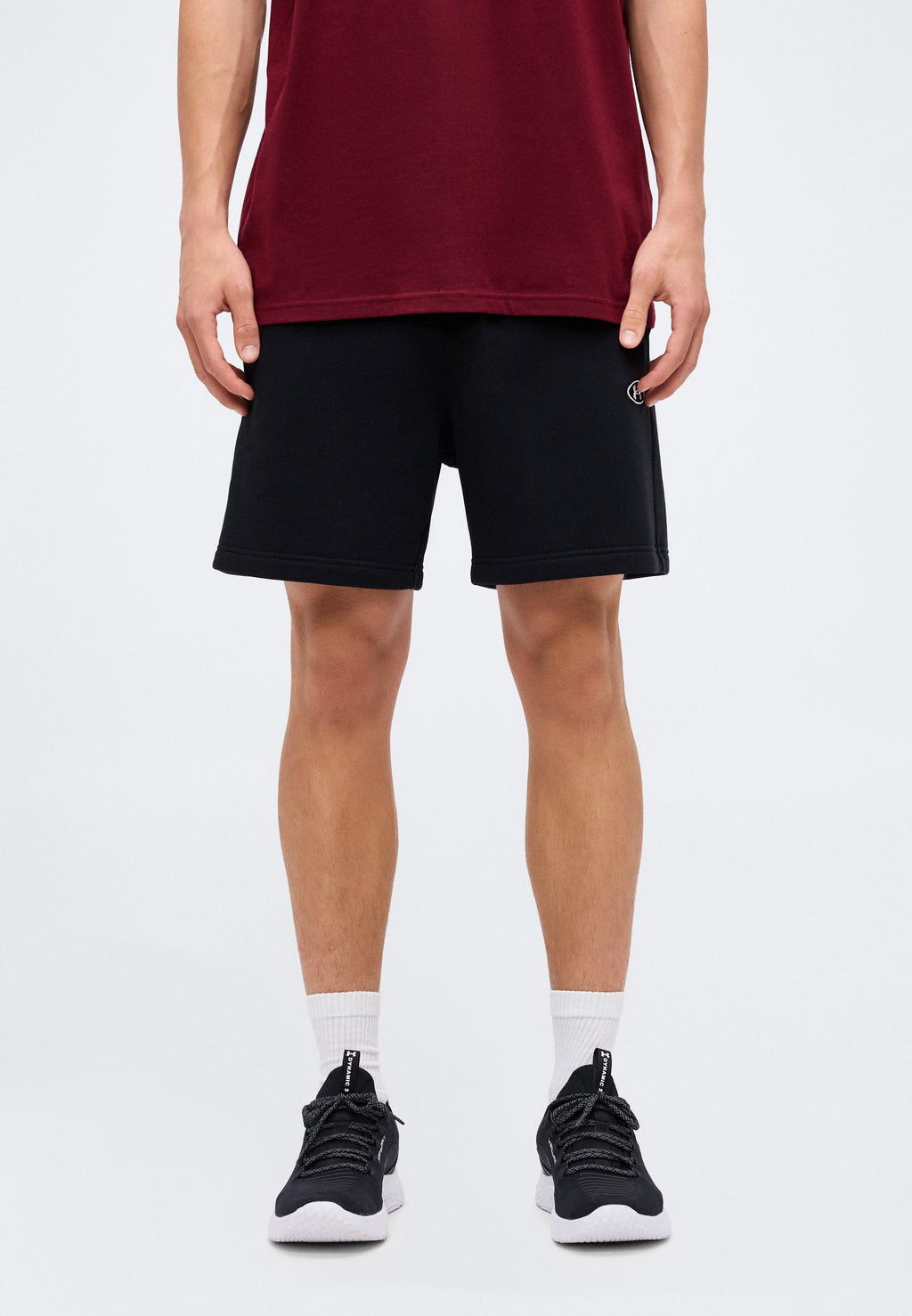 RIVAL FLEECE - Korte broeken - ultimate black/white