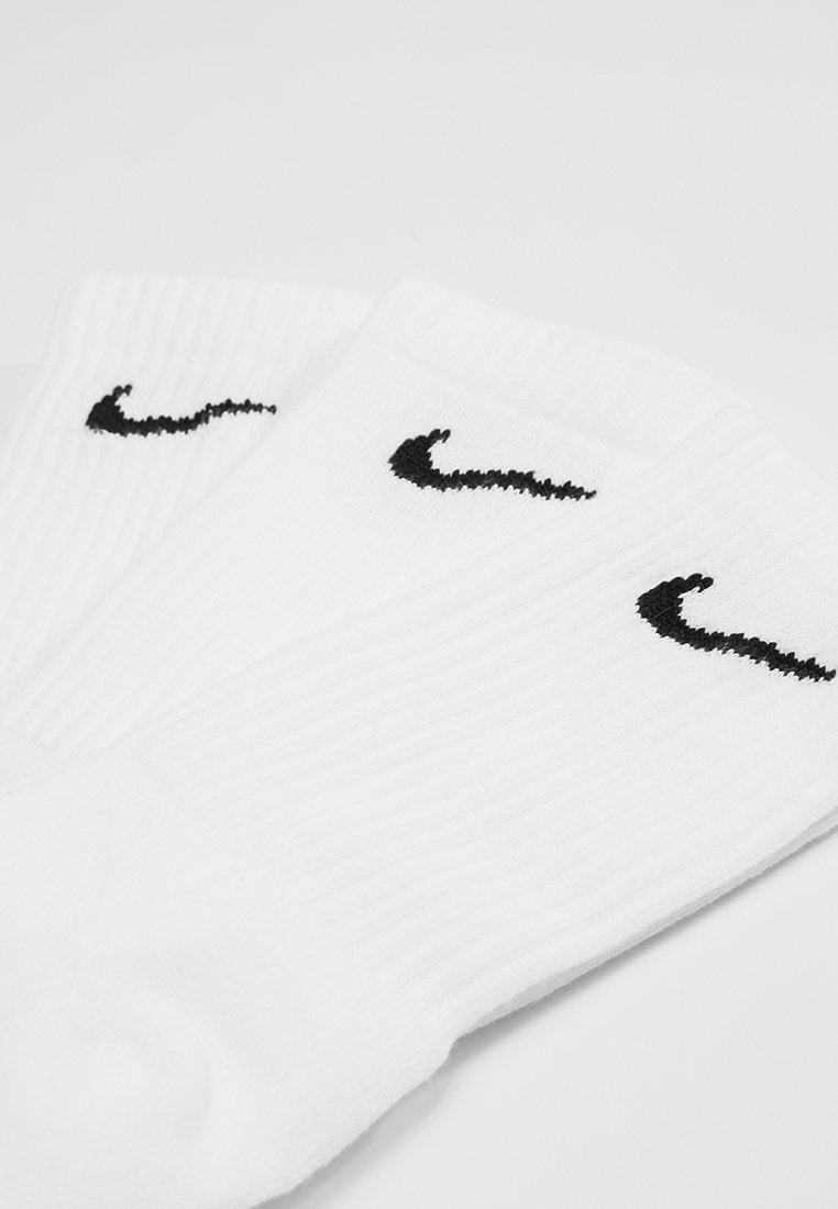 EVERYDAY CUSH CREW 3 PACK - Sportsokken - white/black