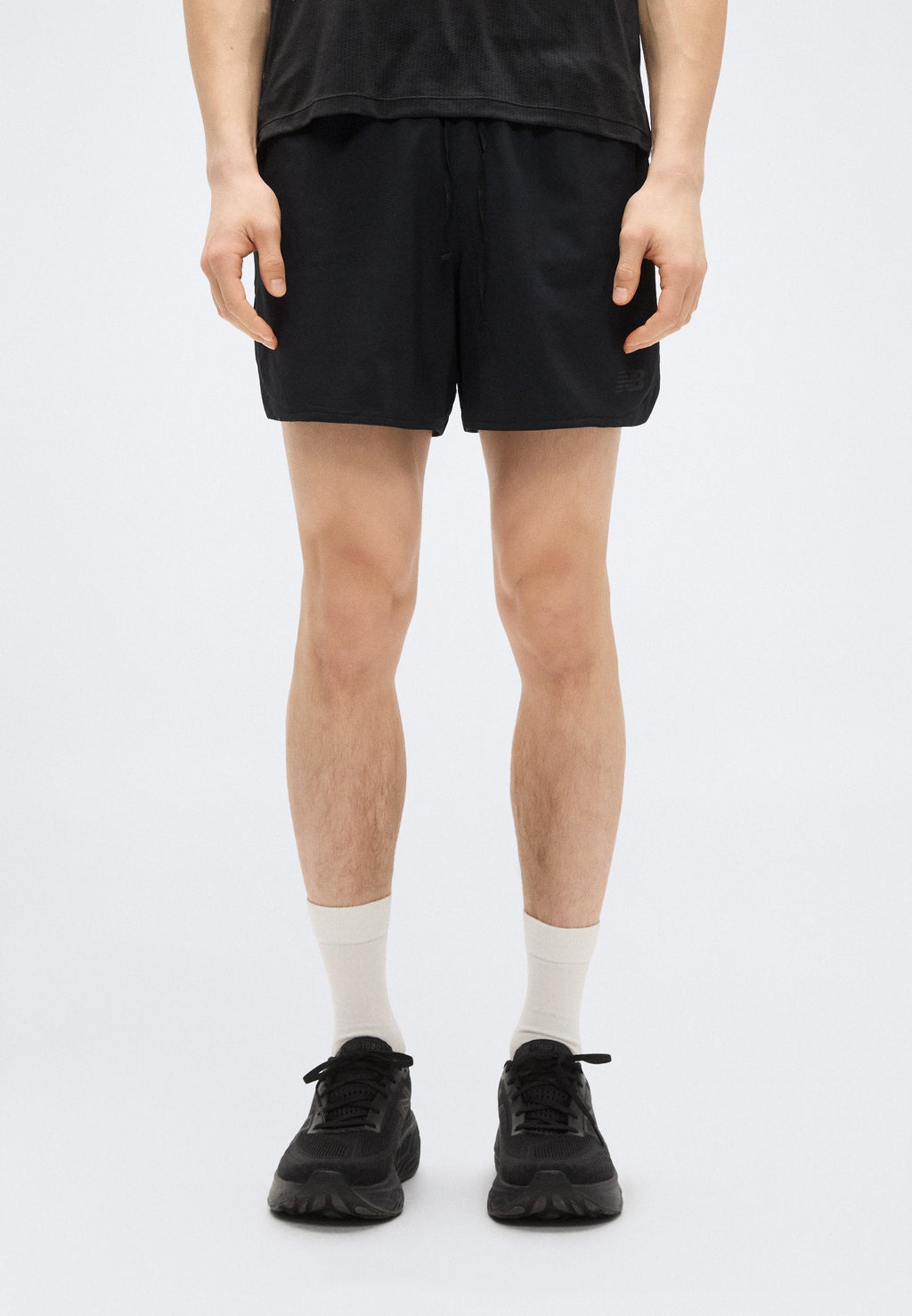 RC ESSENTIAL SHORT 5" - Korte broeken - black/slate grey