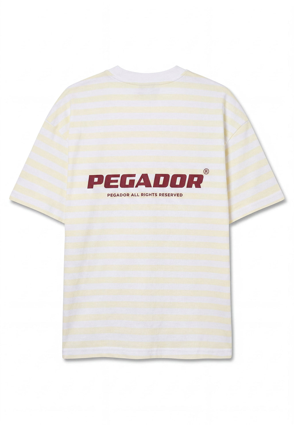 BREDA OVERSIZED TEE - T-shirt print - butter yellow