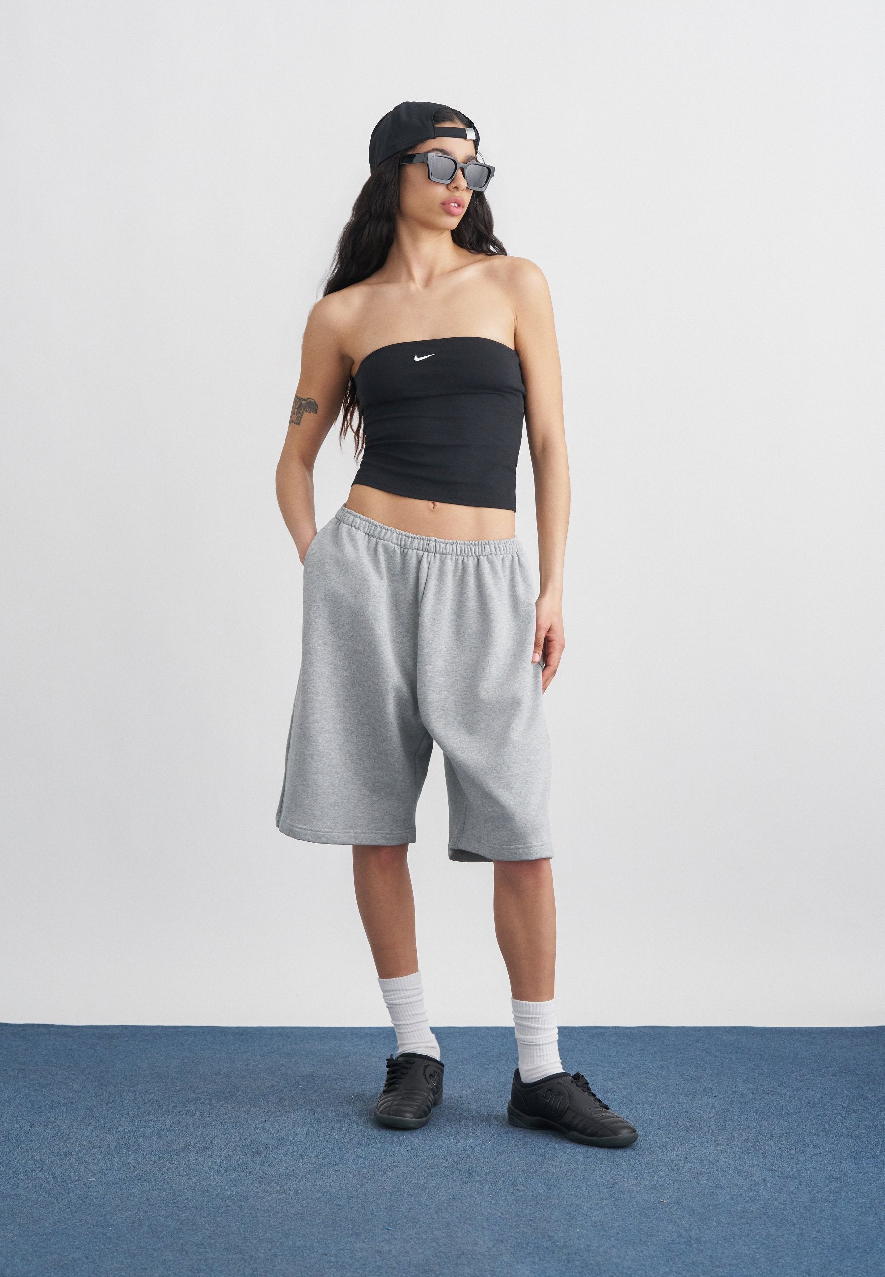 BERMUDA  - Shorts - grey heather/sail
