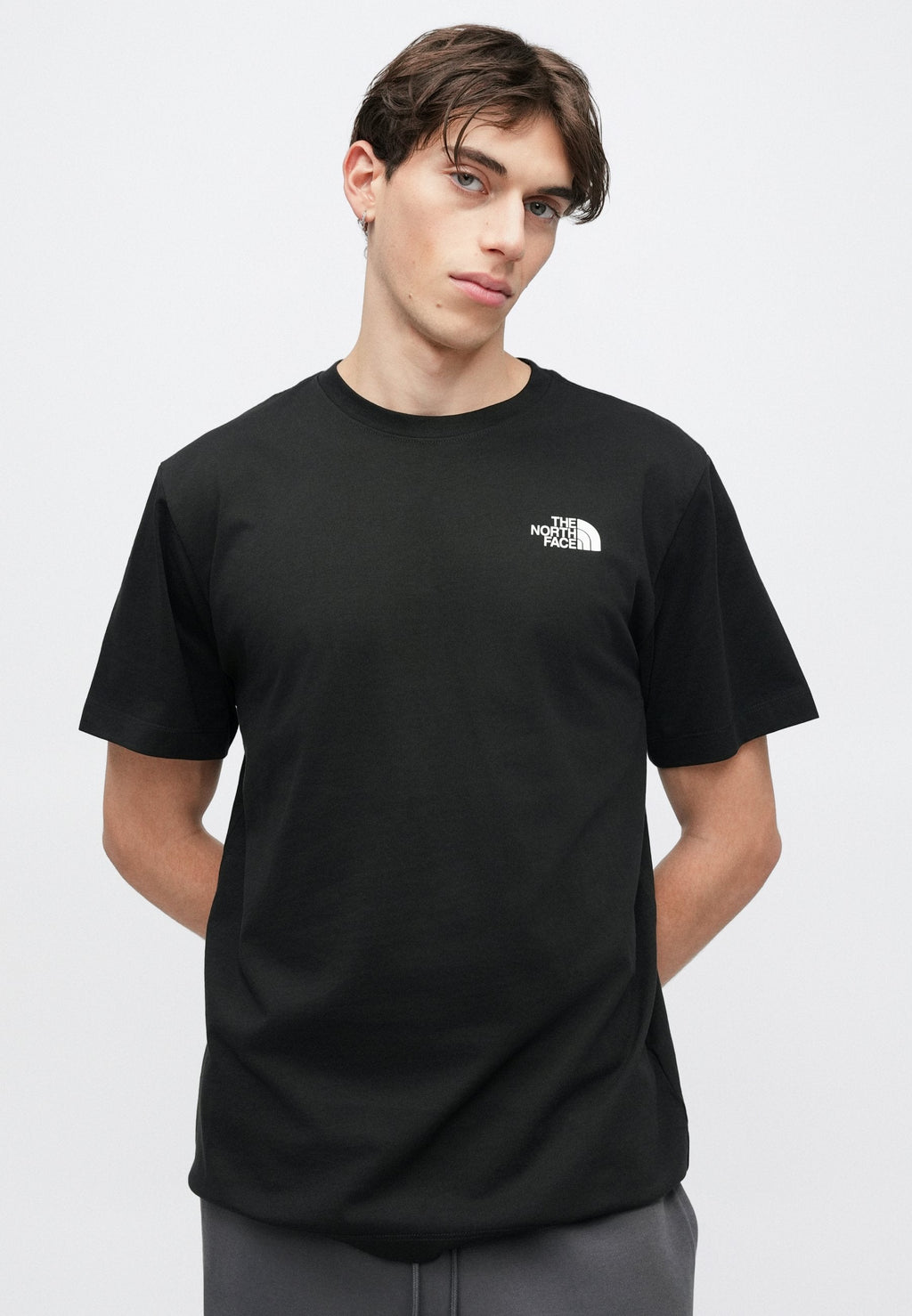 HALF DOME PHOTO REGULAR SHORT SLEEVE TEE GRAPHIC - T-shirt print - black