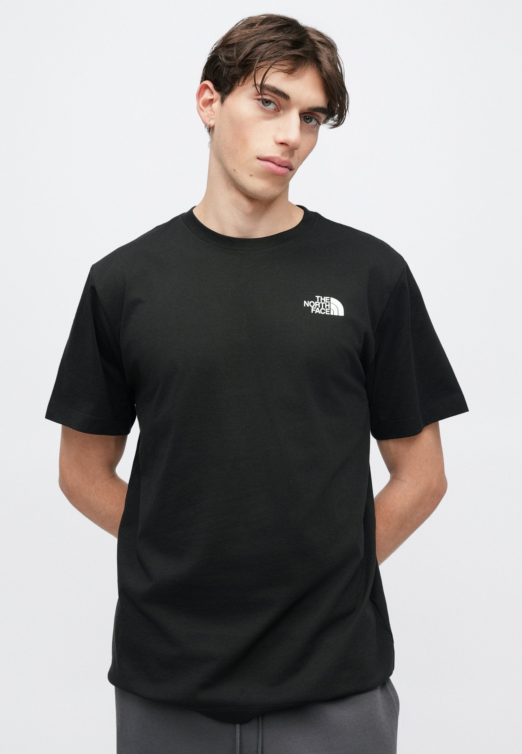 HALF DOME PHOTO REGULAR SHORT SLEEVE TEE GRAPHIC - T-shirt print - black