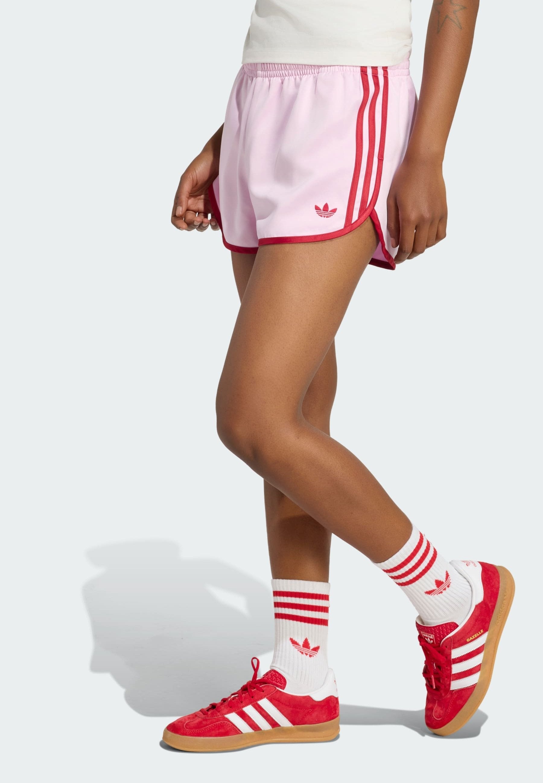 Shorts - orchid fusion/team victory red