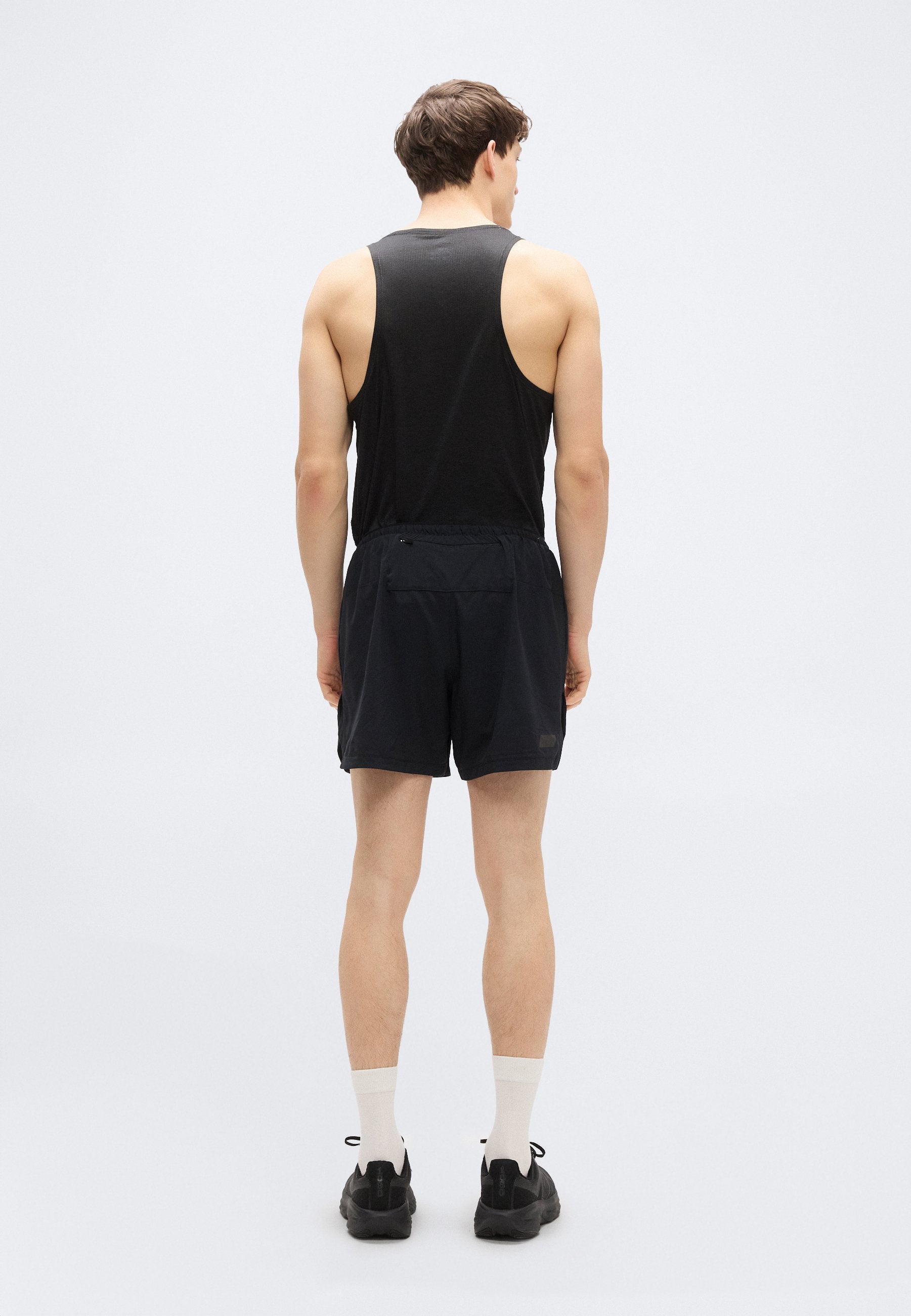 RC ESSENTIAL SHORT 5" - Korte broeken - black/slate grey