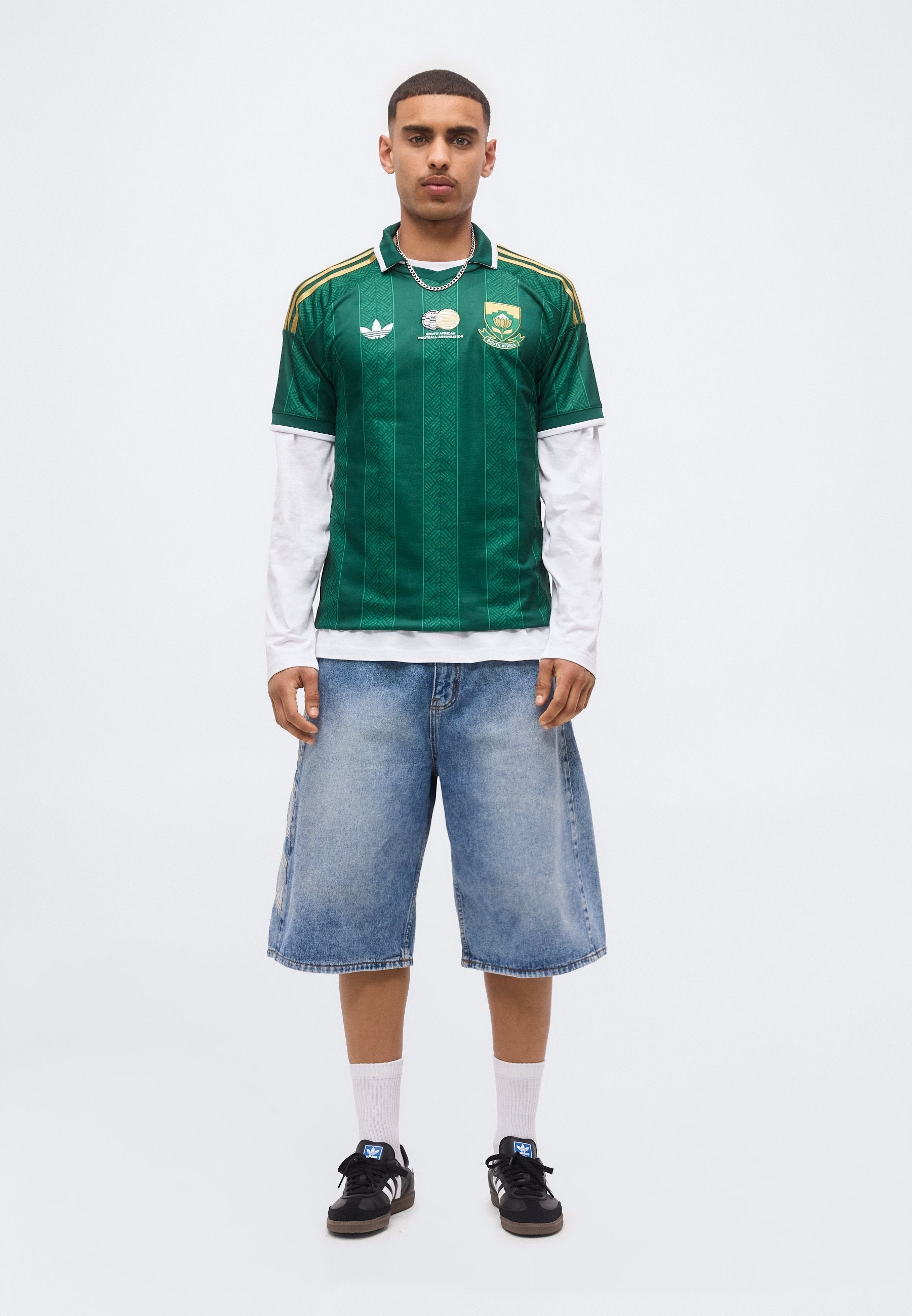 SOUTH AFRICA 26 AWAY - Voetbalshirt - team dark green/team green