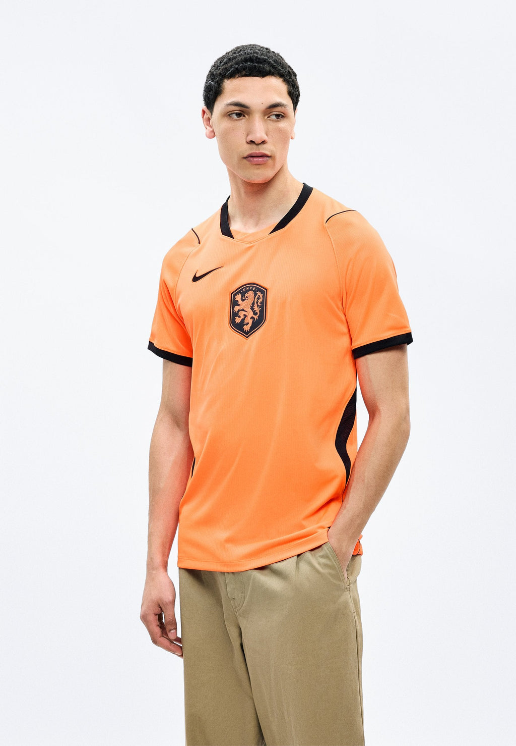 NETHERLANDS 2026/27 STADIUM HOME  - Voetbalshirt - hyper crimson/black