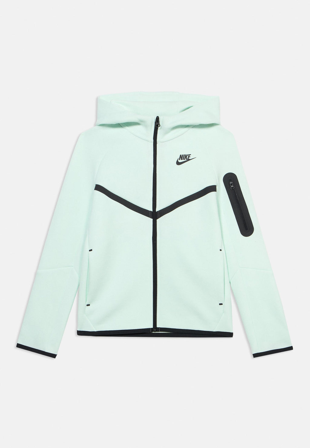 Sweater met rits - barely green/black