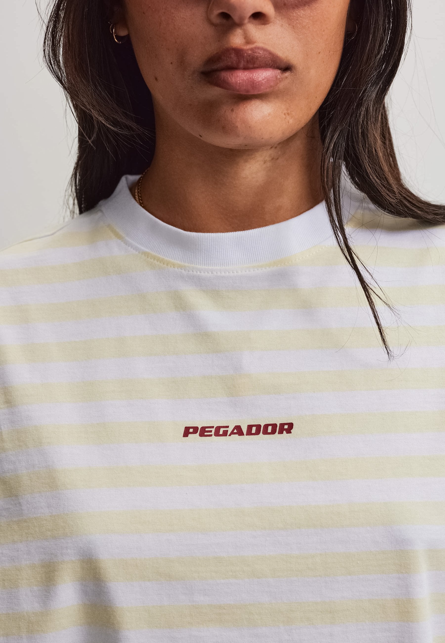 BREDA OVERSIZED TEE - T-shirt print - butter yellow