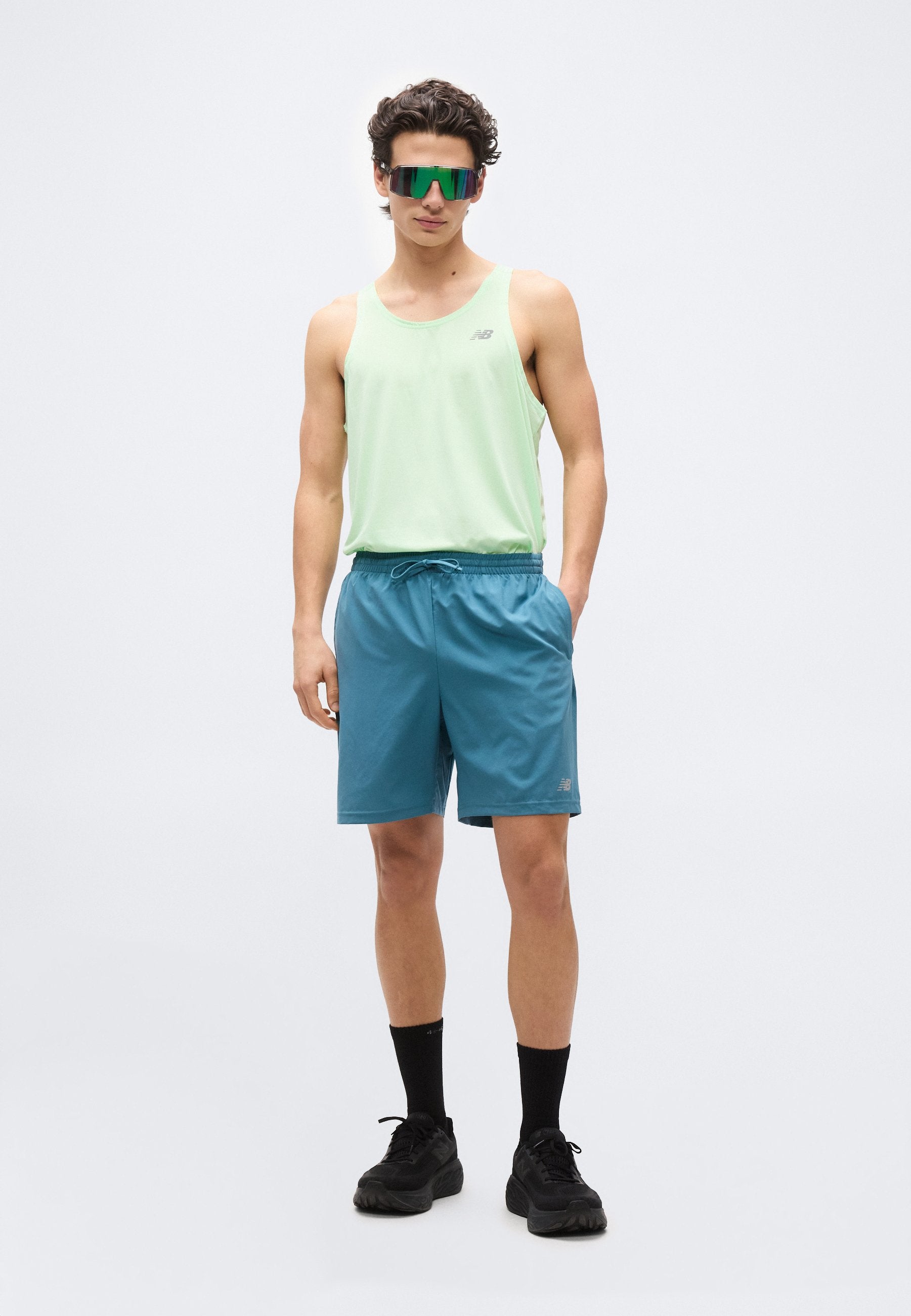 SPORT ESSENTIALS SHORT - Korte broeken - big teal/slate grey