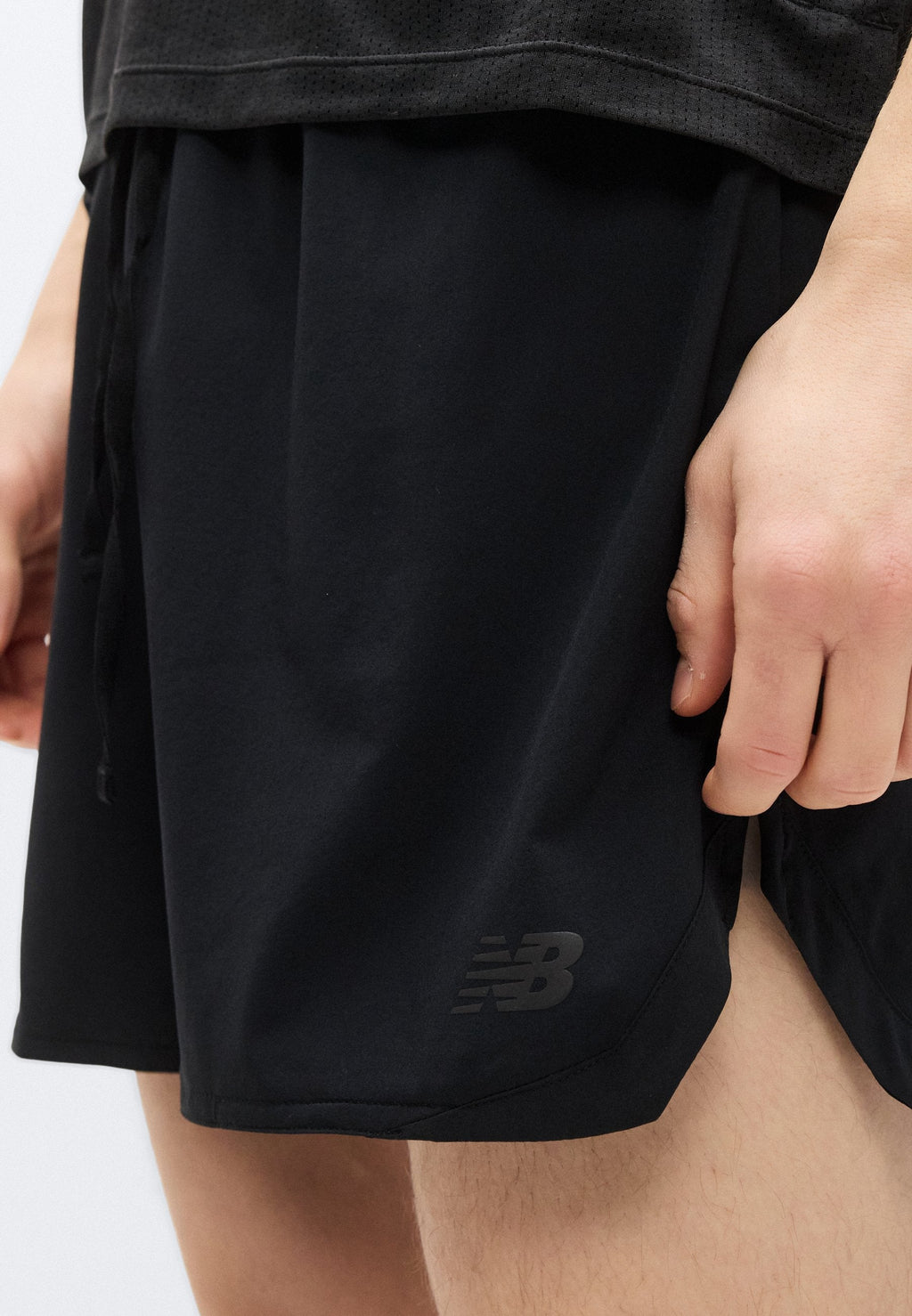 RC ESSENTIAL SHORT 5" - Korte broeken - black/slate grey