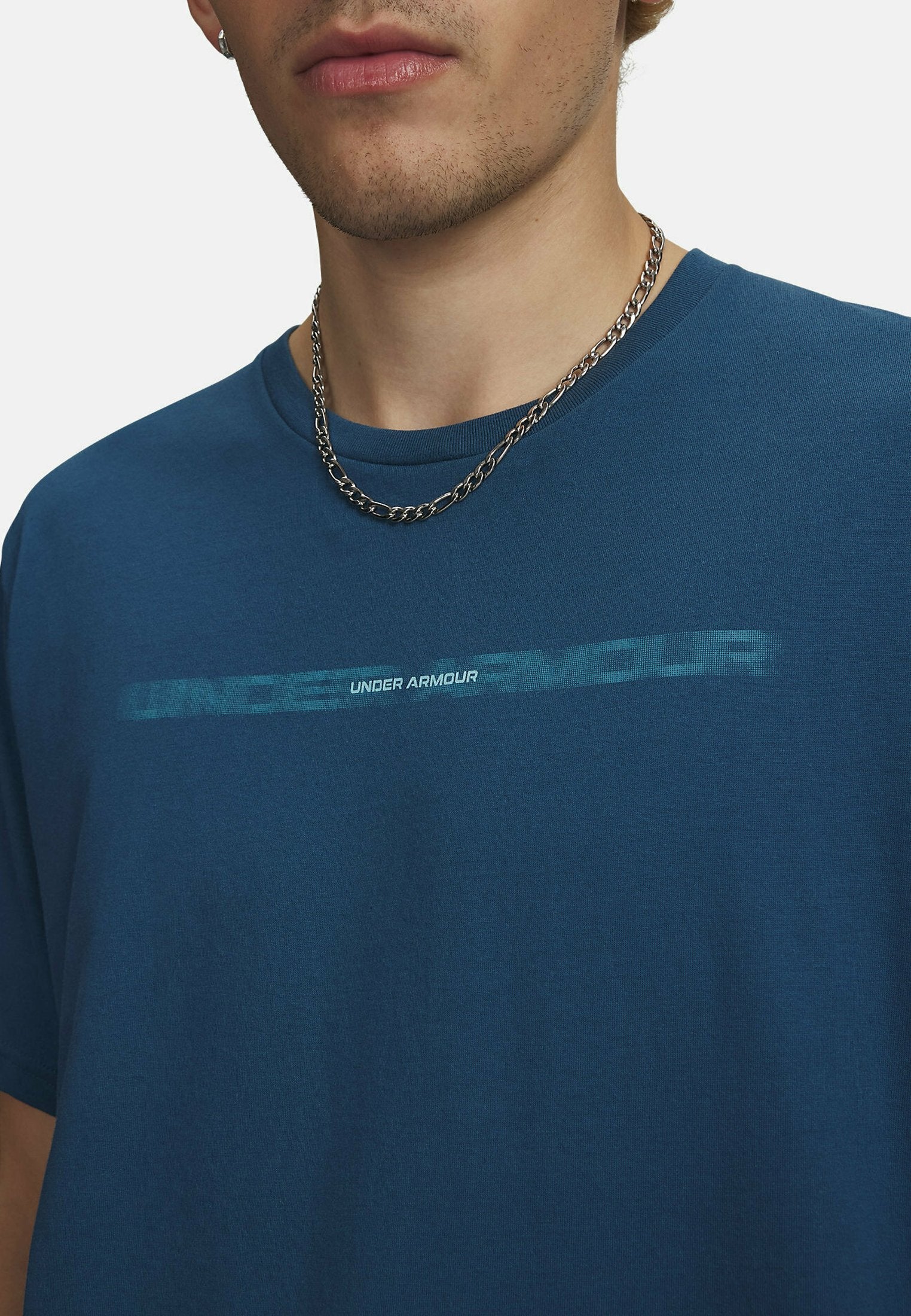 BLUR WORDMARK - T-shirt print - wham blue