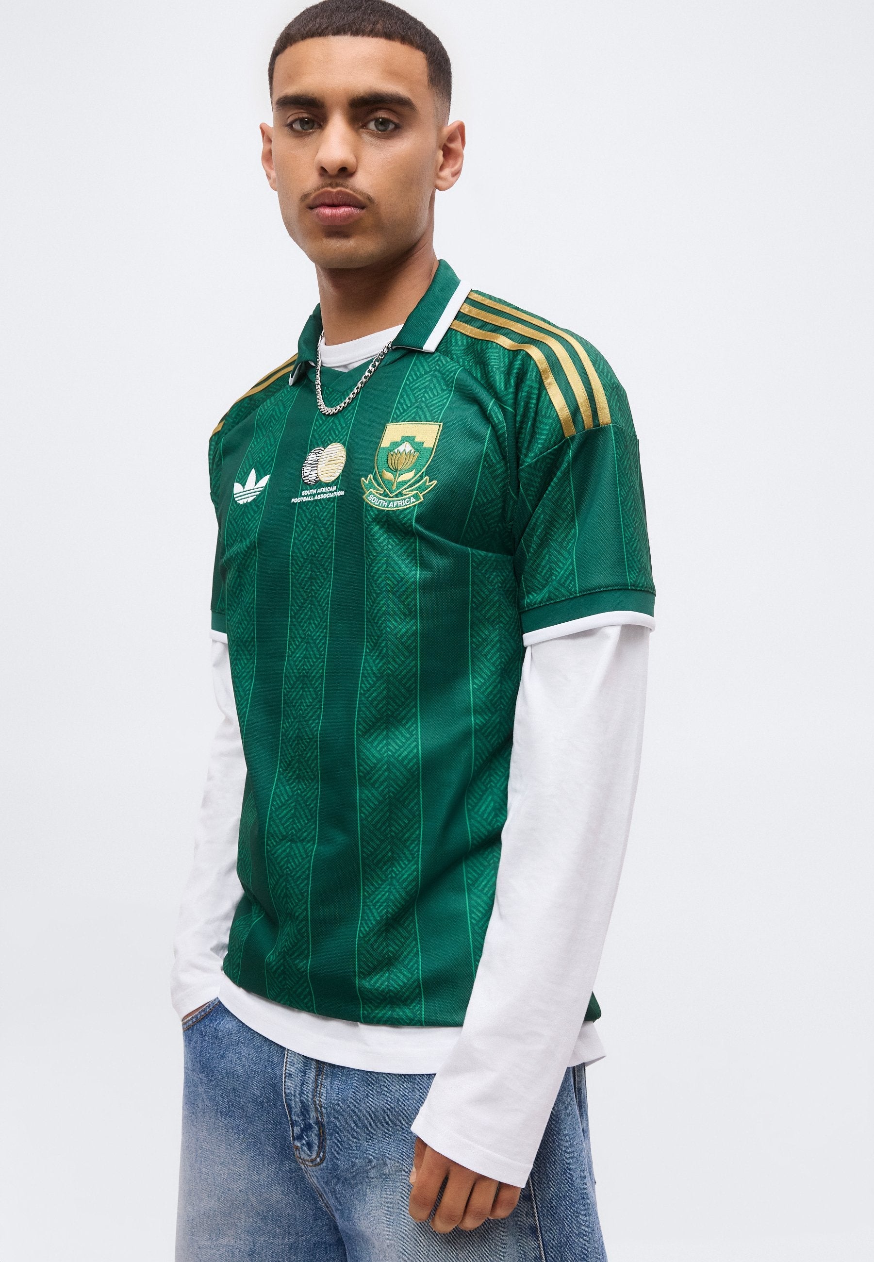 SOUTH AFRICA 26 AWAY - Voetbalshirt - team dark green/team green