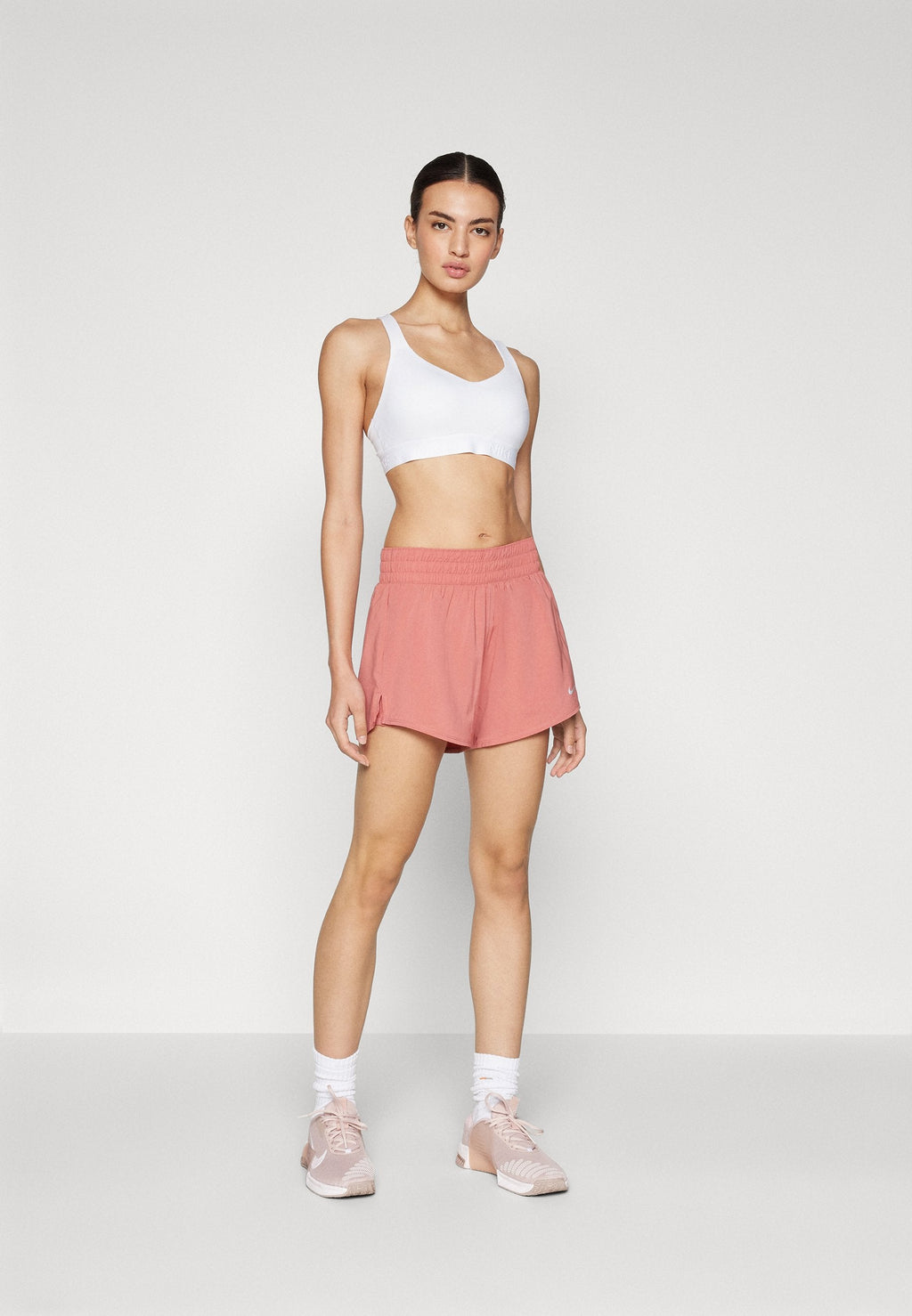 ONE SHORT - Korte broeken - canyon pink/reflective silver
