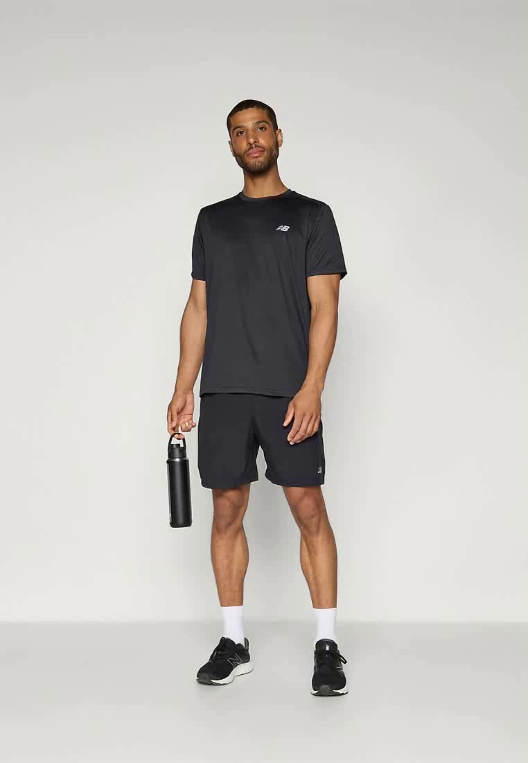 SPORT ESSENTIALS SHORT - Korte broeken - black