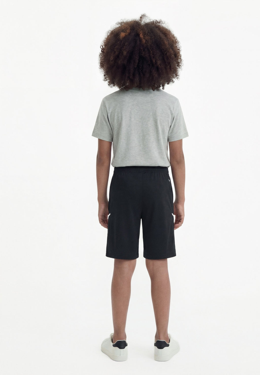 UNISEX - Korte broeken - black/white