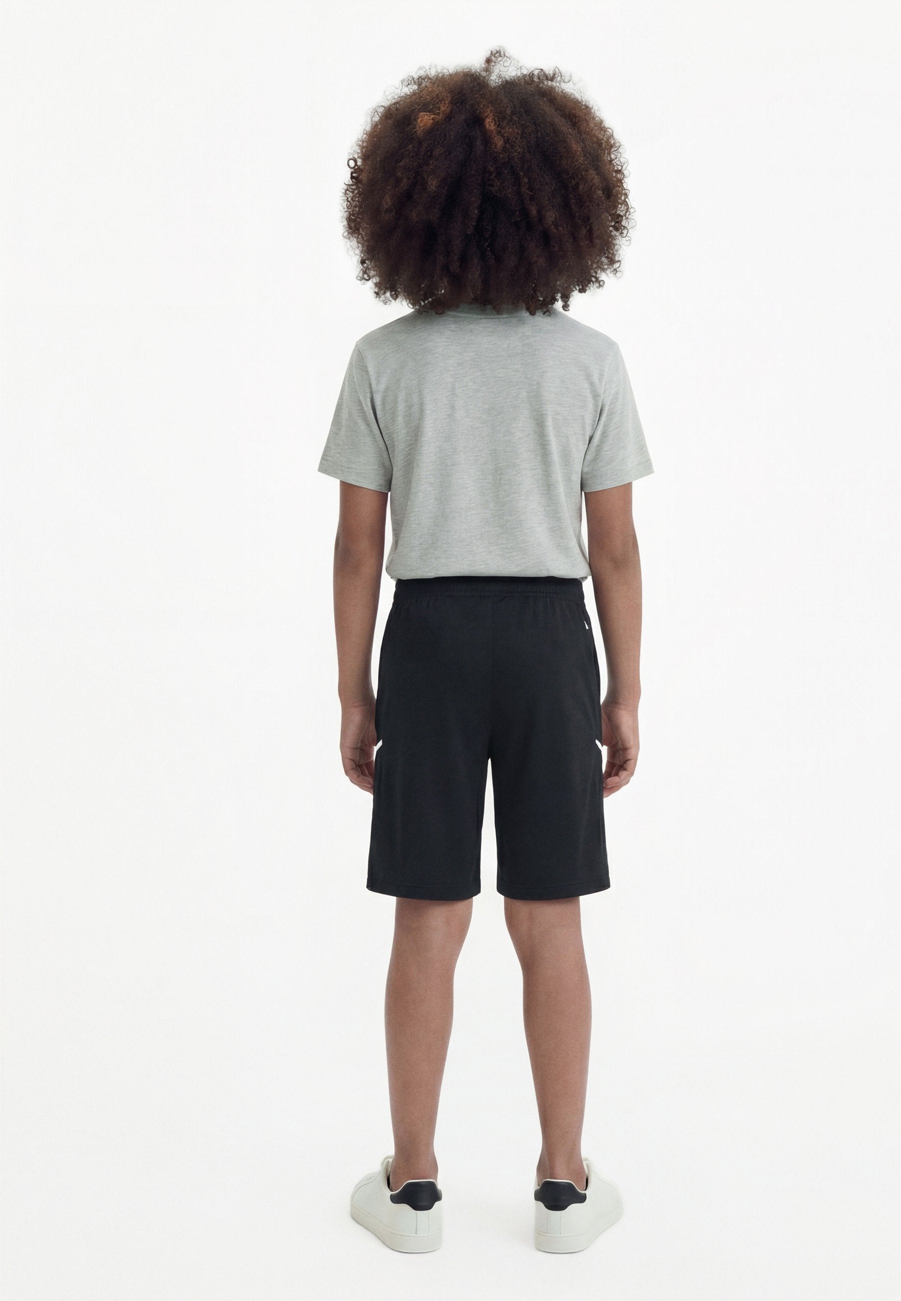 UNISEX - Korte broeken - black/white