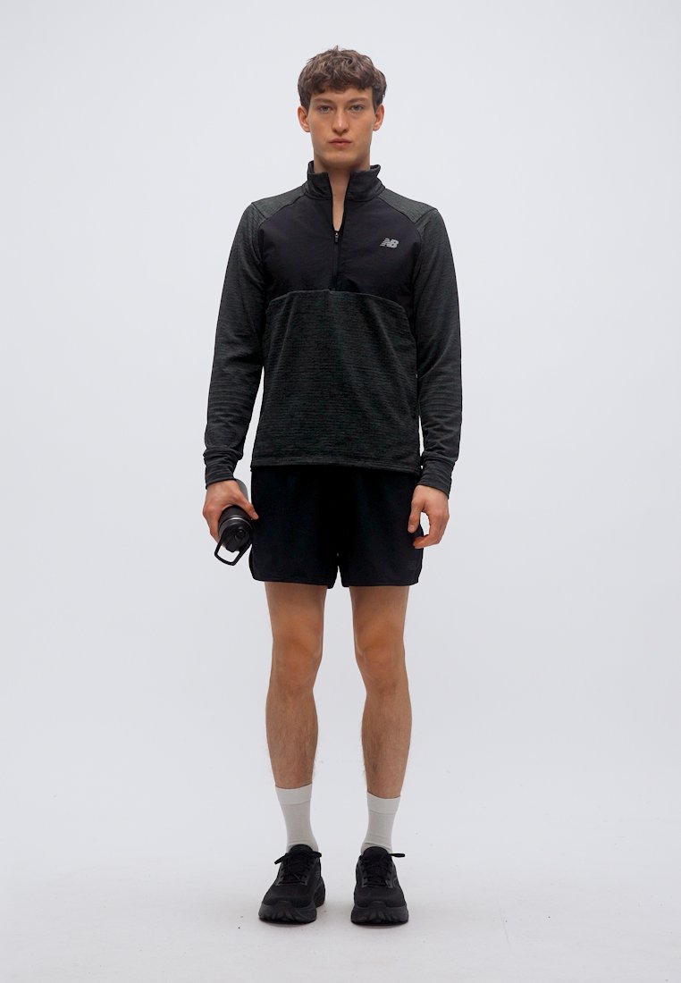 RC ESSENTIAL SHORT 5" - Korte broeken - black/slate grey