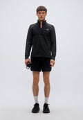 RC ESSENTIAL SHORT 5" - Korte broeken - black/slate grey