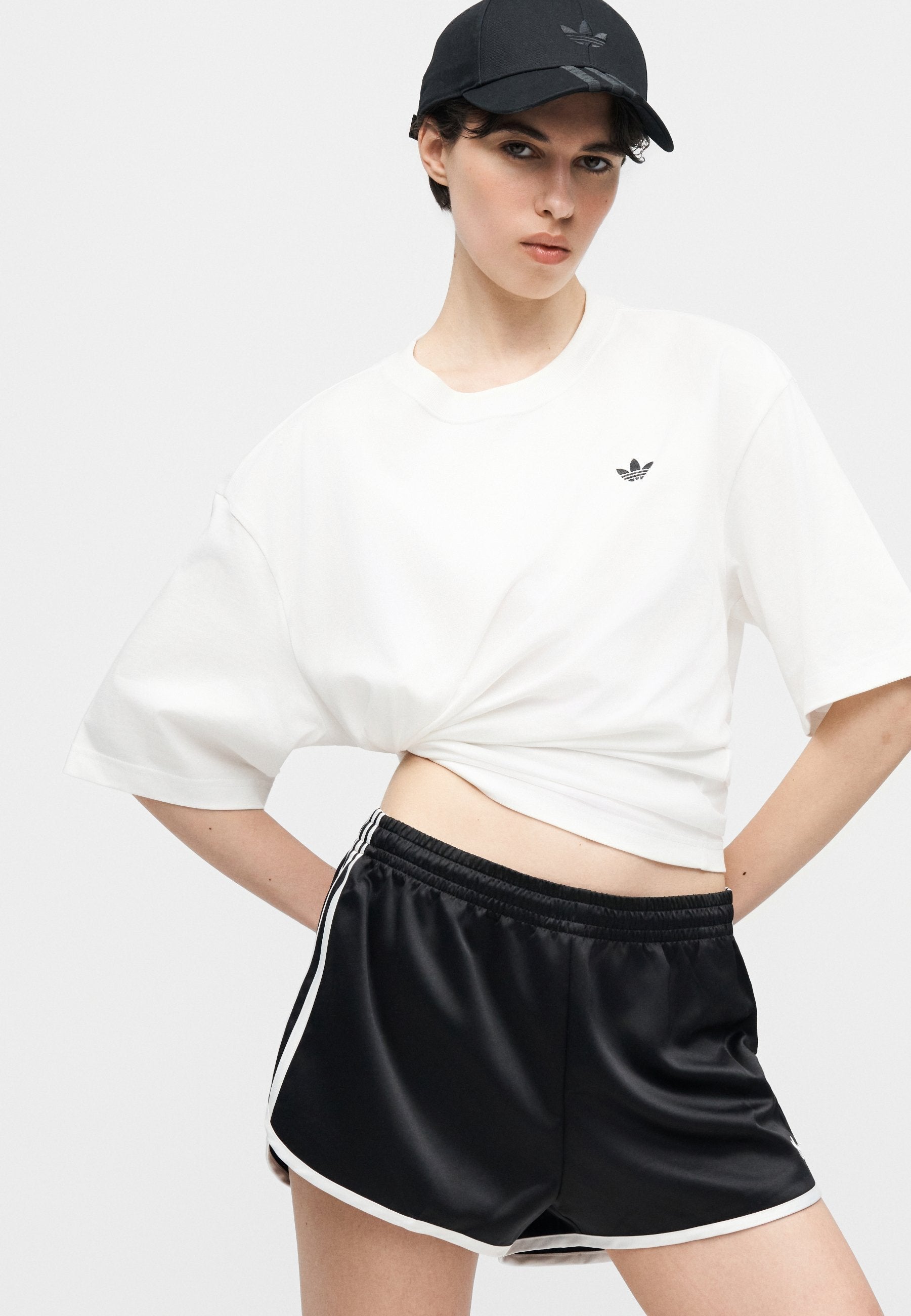 Shorts - black/white