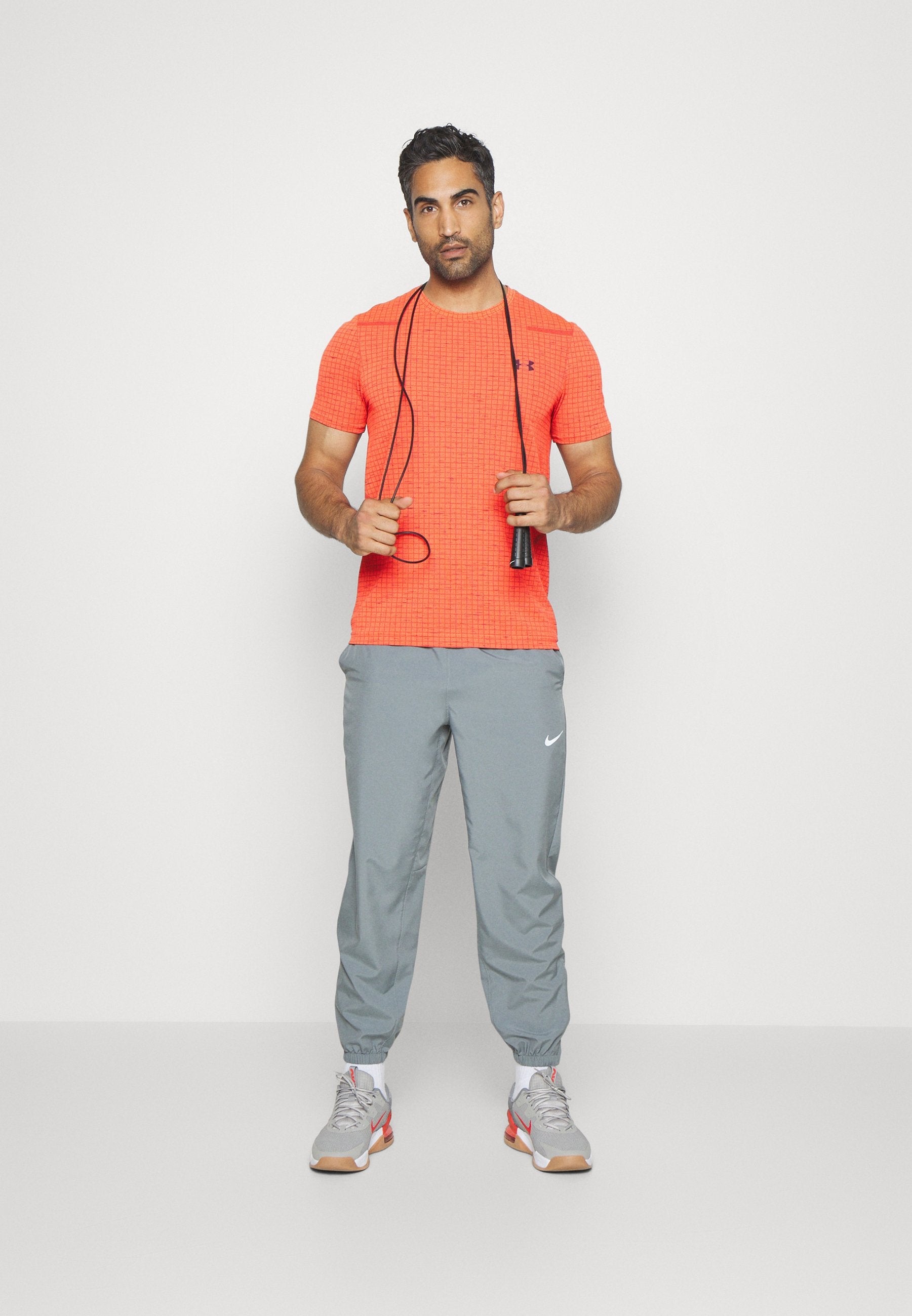 FORM - Trainingsbroek - smoke grey/black/reflective silver