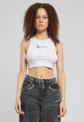 SMALL SIGNATURE ESSENTIAL RACER  - Top - white