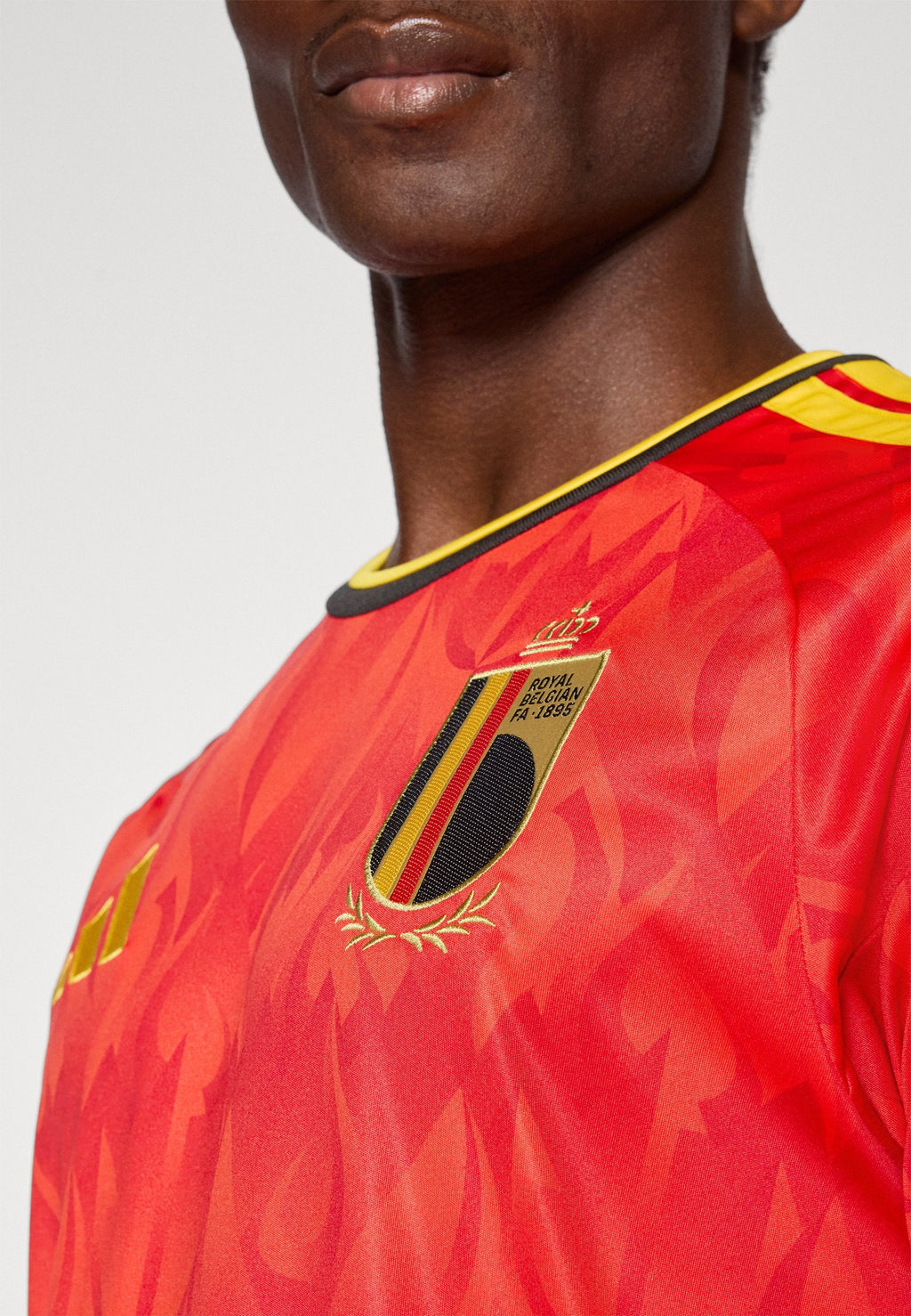 BELGIUM 26 HOME - Voetbalshirt - Land - red/bold gold-coloured