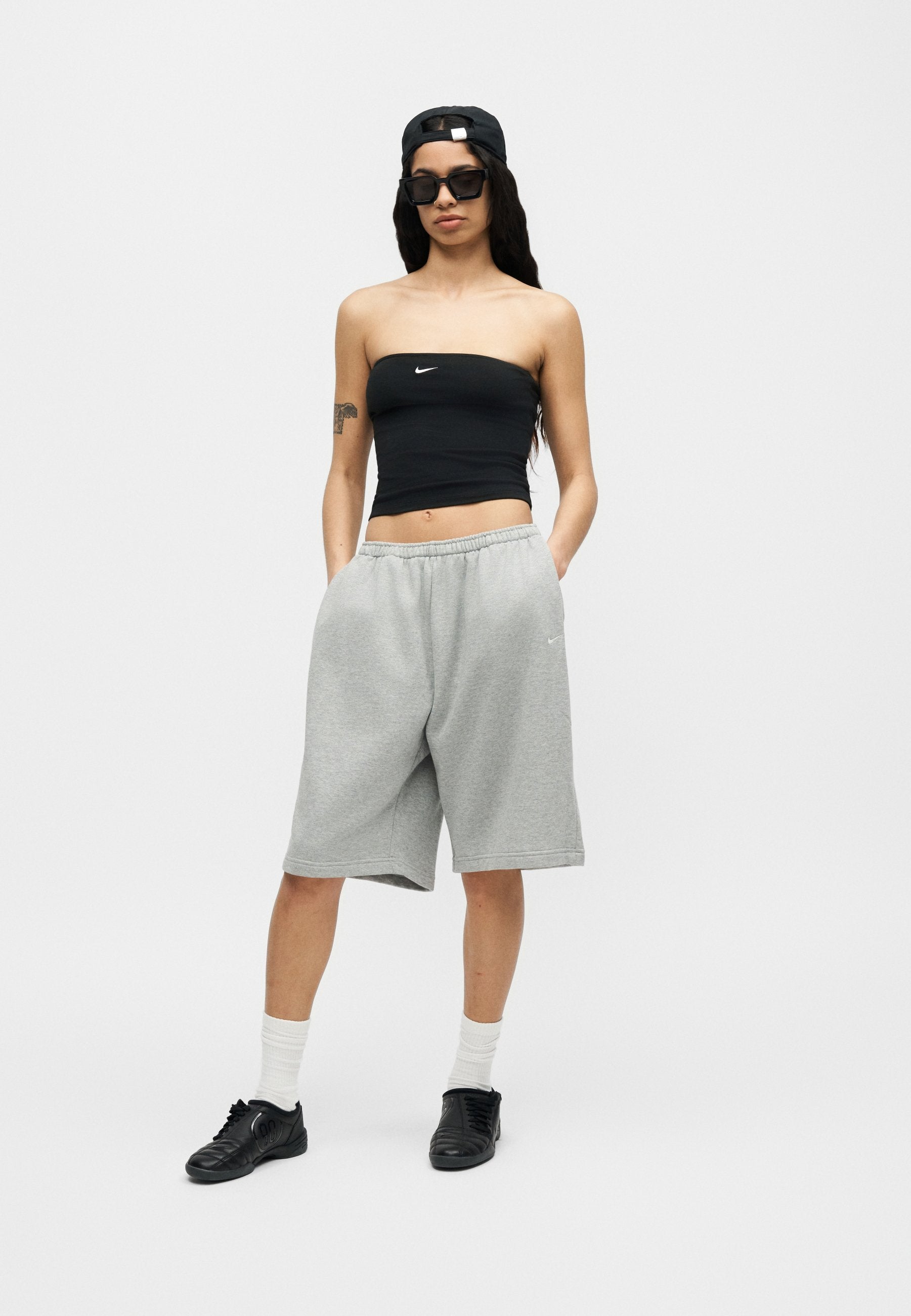 BERMUDA  - Shorts - grey heather/sail