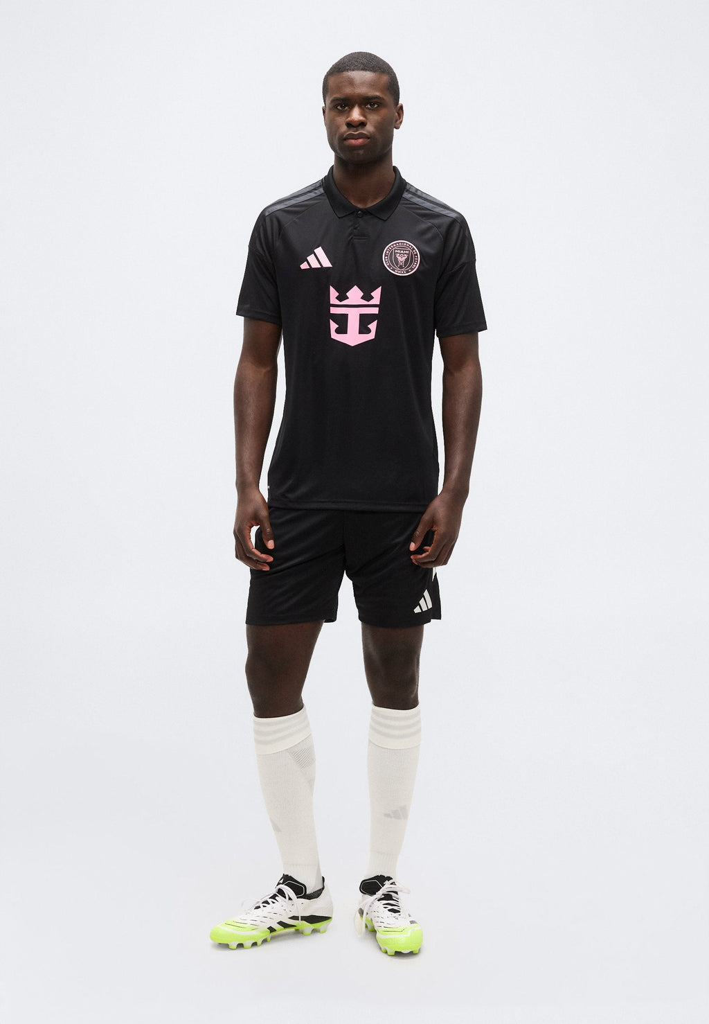 INTER MIAMI 26/27 AWAY MESSI - Voetbalshirt - black/bliss pink
