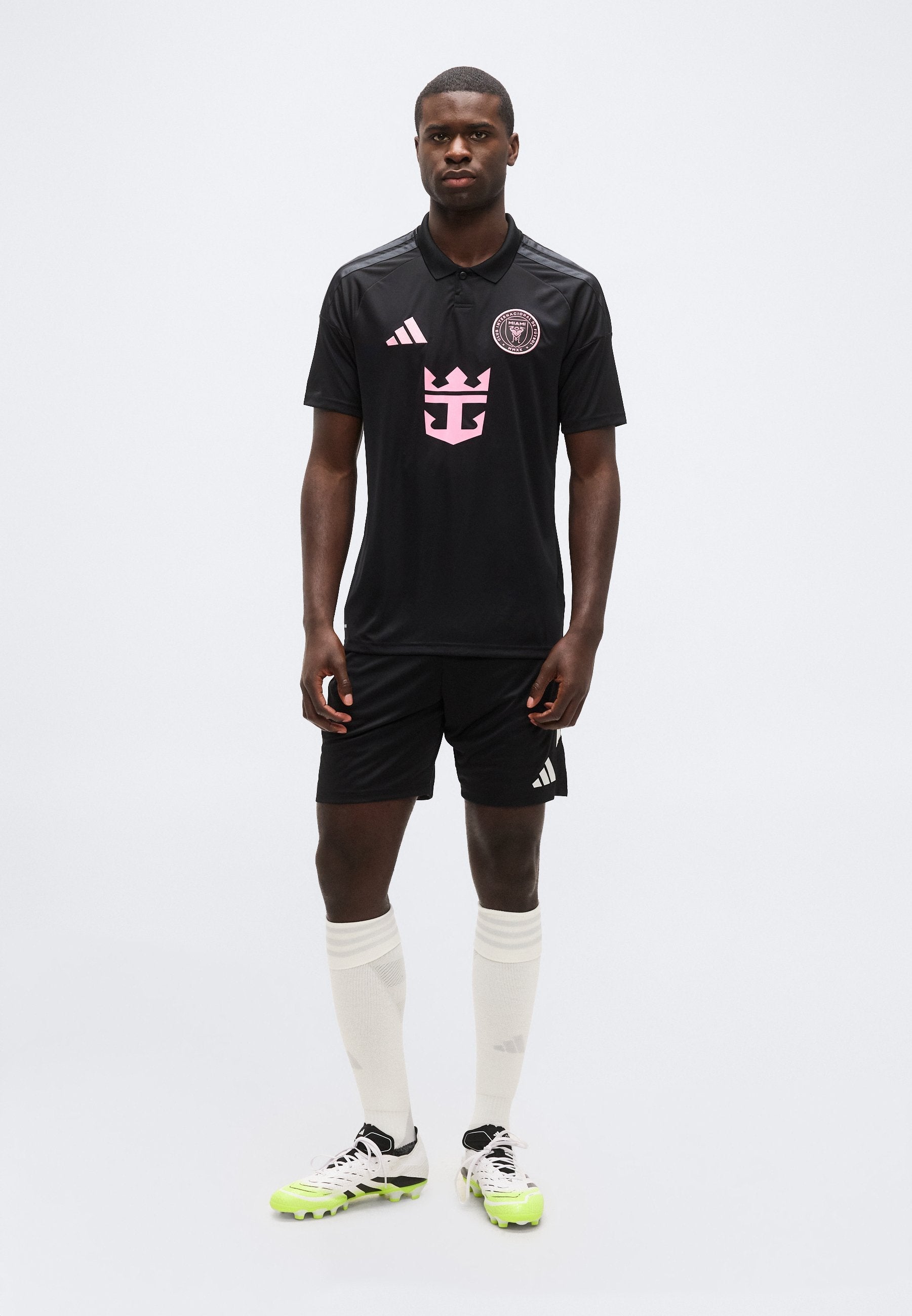 INTER MIAMI 26/27 AWAY MESSI - Voetbalshirt - black/bliss pink
