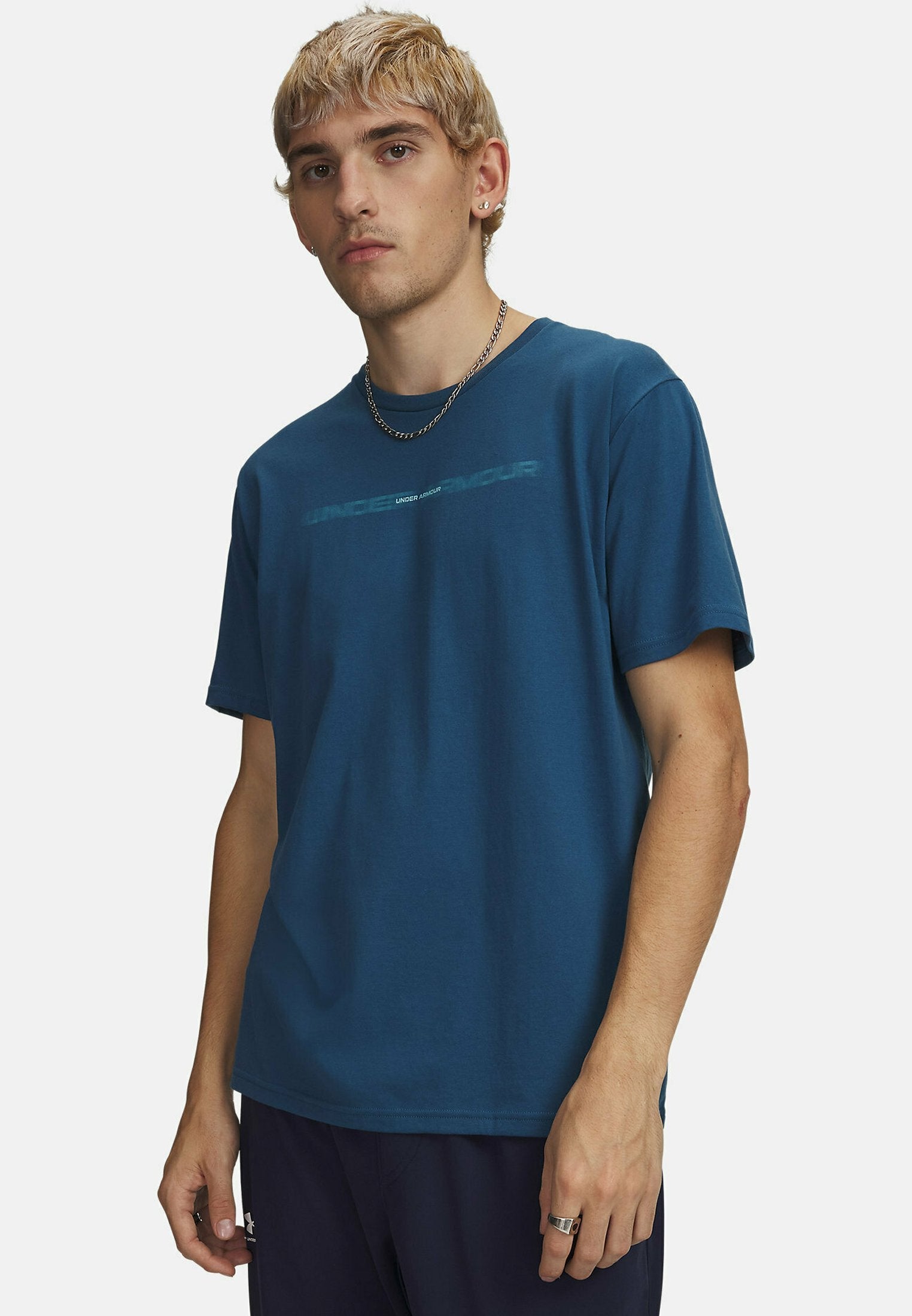 BLUR WORDMARK - T-shirt print - wham blue