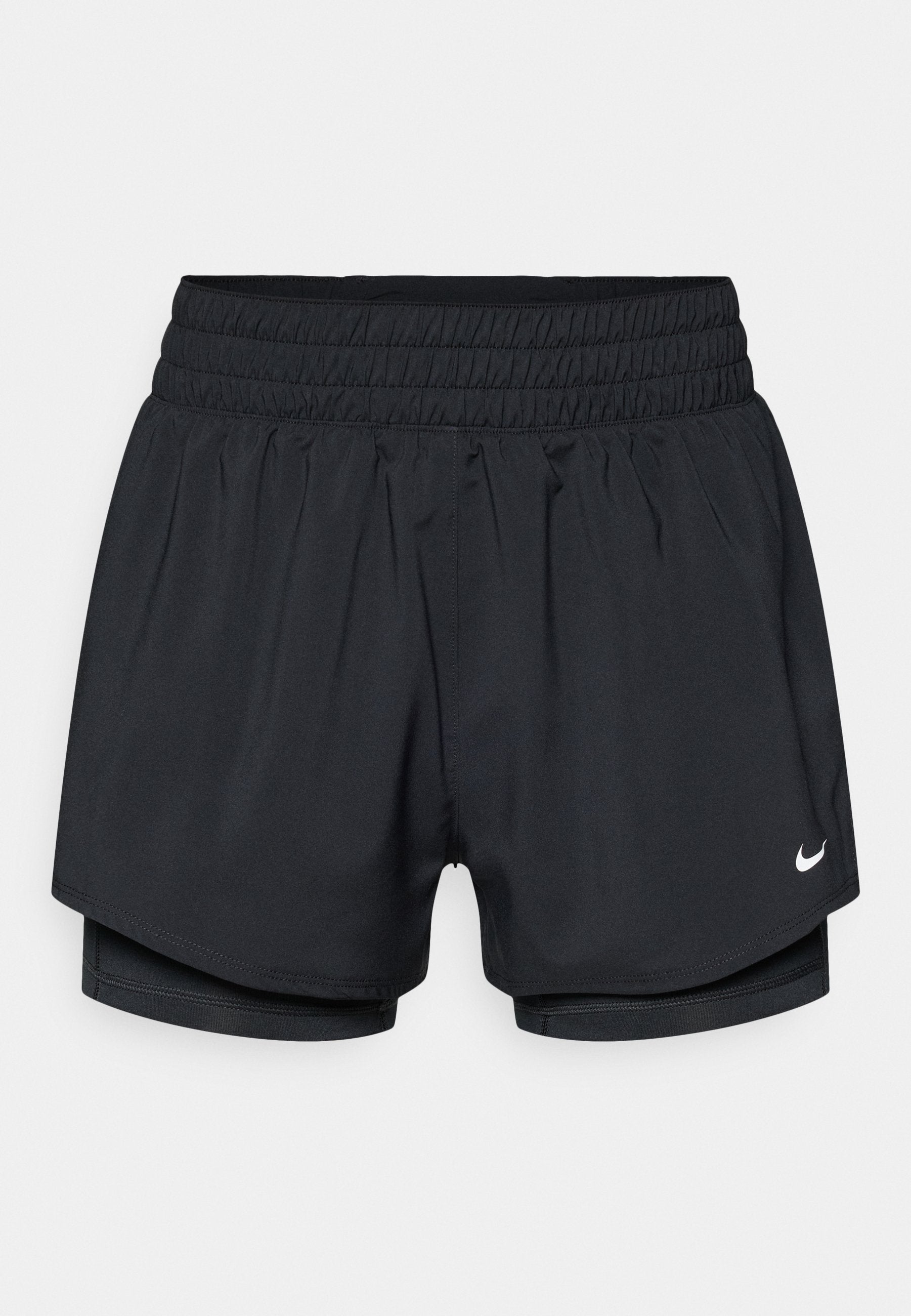ONE SHORT - Korte broeken - black/white
